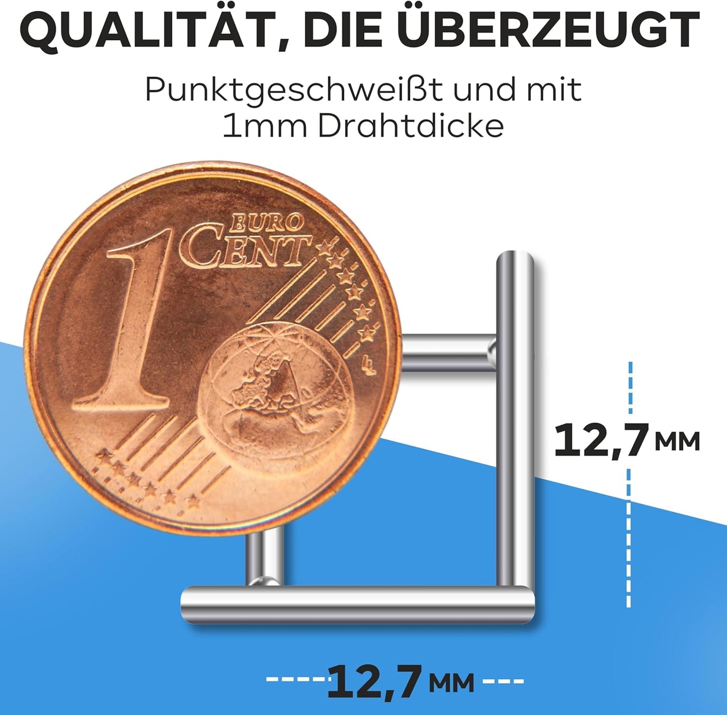 Volierendraht Drahtgitter, 1 x 12m, 1m x 12m