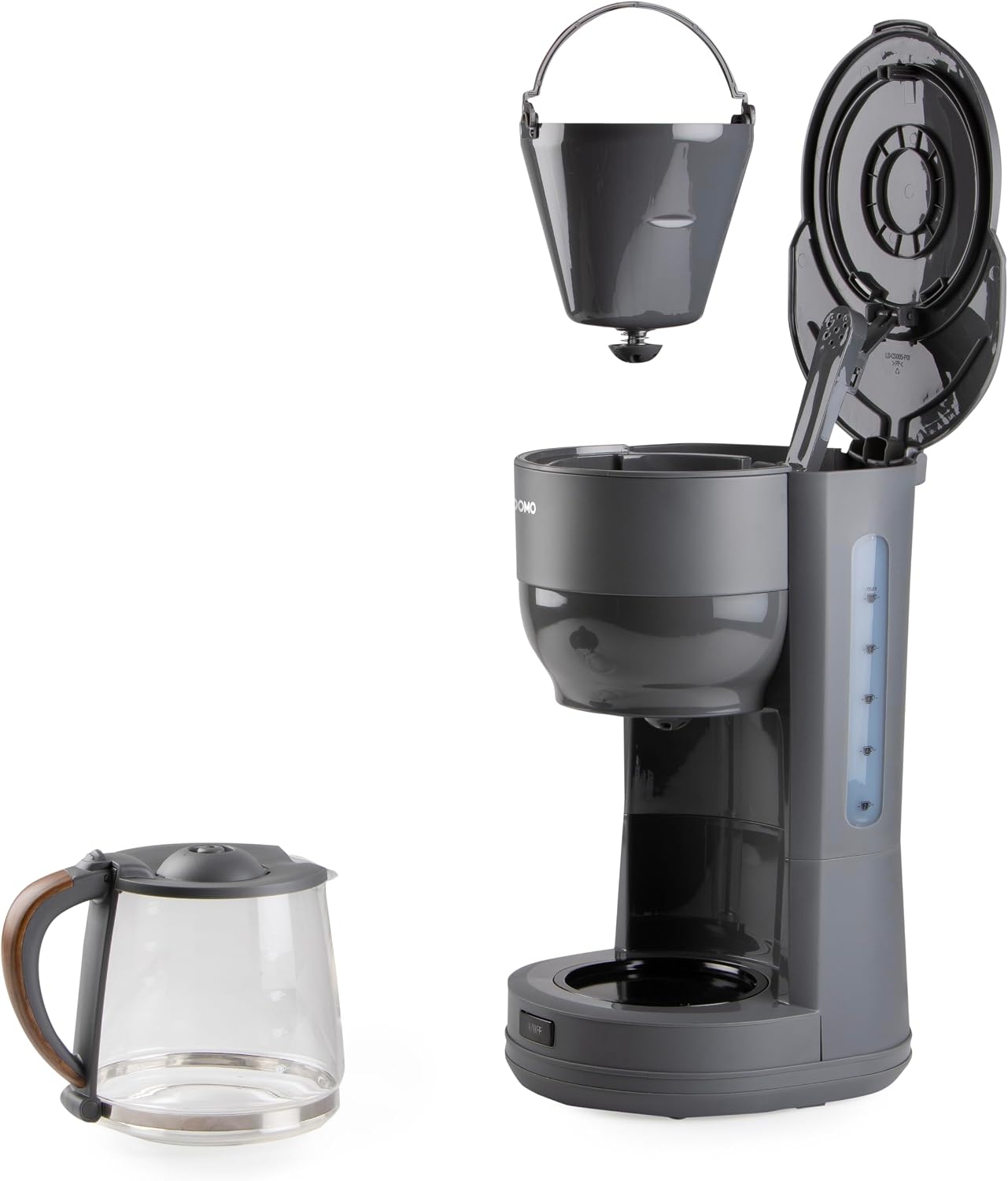 DO754K Filterkaffeemaschine mit Glaskanne