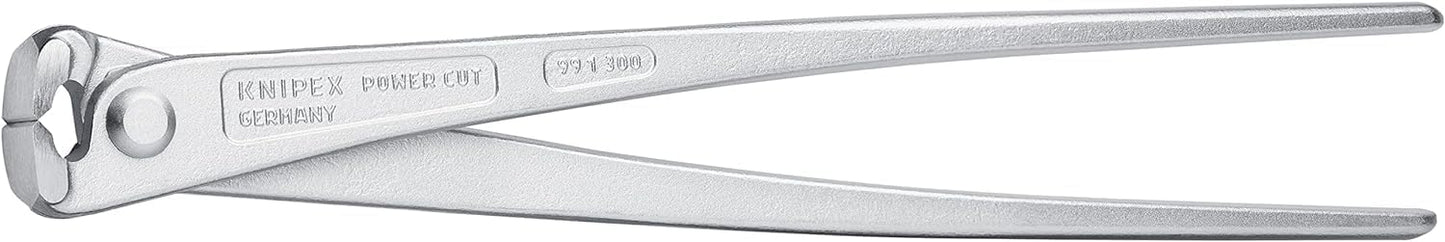 Kraft-Monierzange, Ohne Griffhüllen, Silber 250 mm glanzverzinkt SB-Verpackung