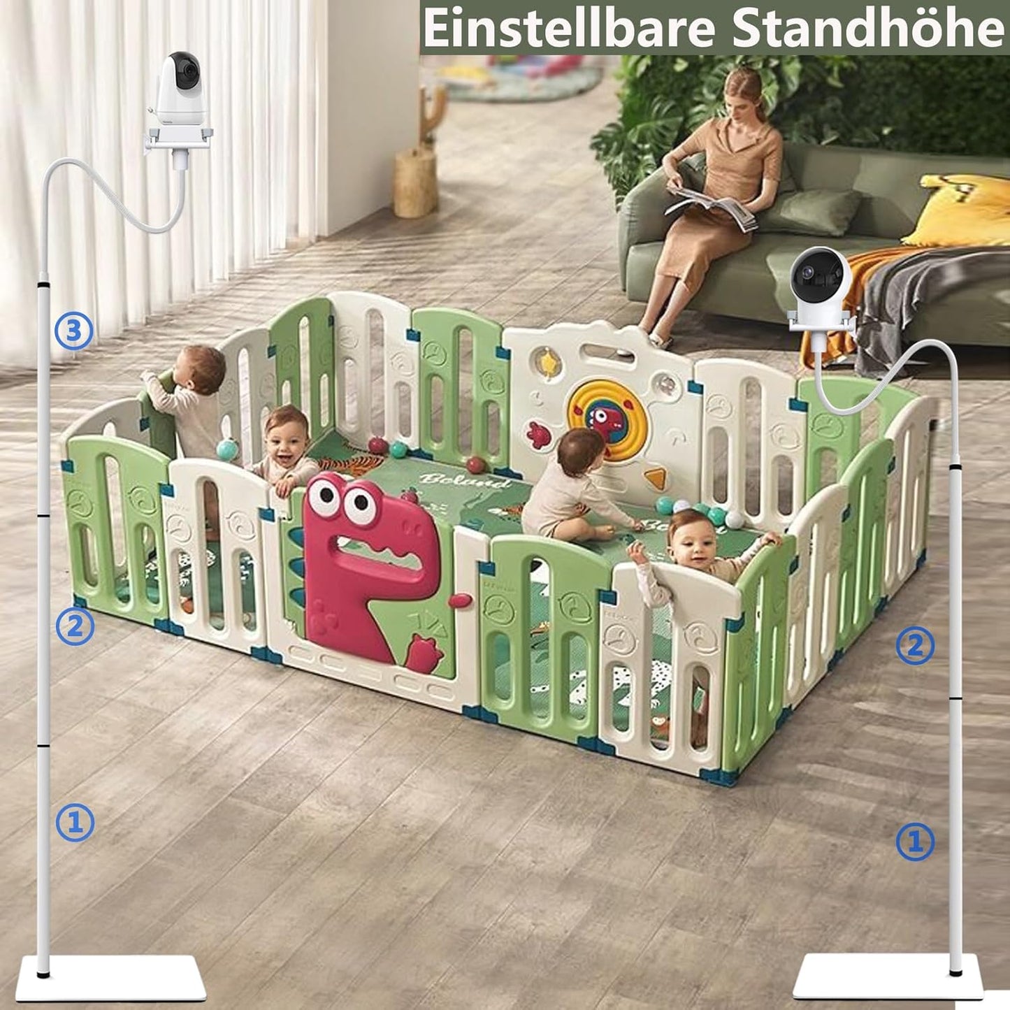 Halterung, 68,8" für GHB/Hellobaby/ Avent