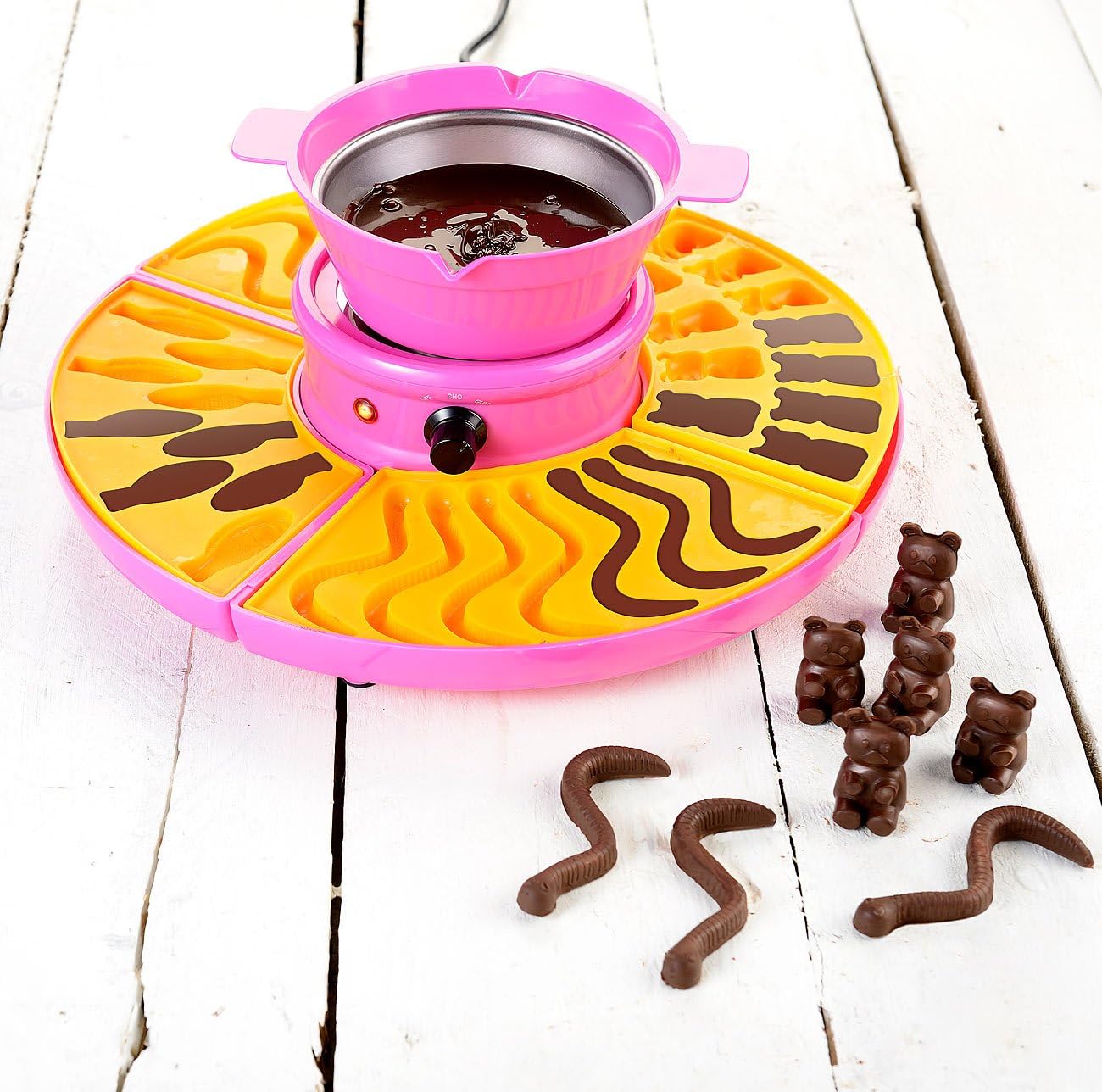Gummibärchen- und Schokokonfekt-Maschine Set