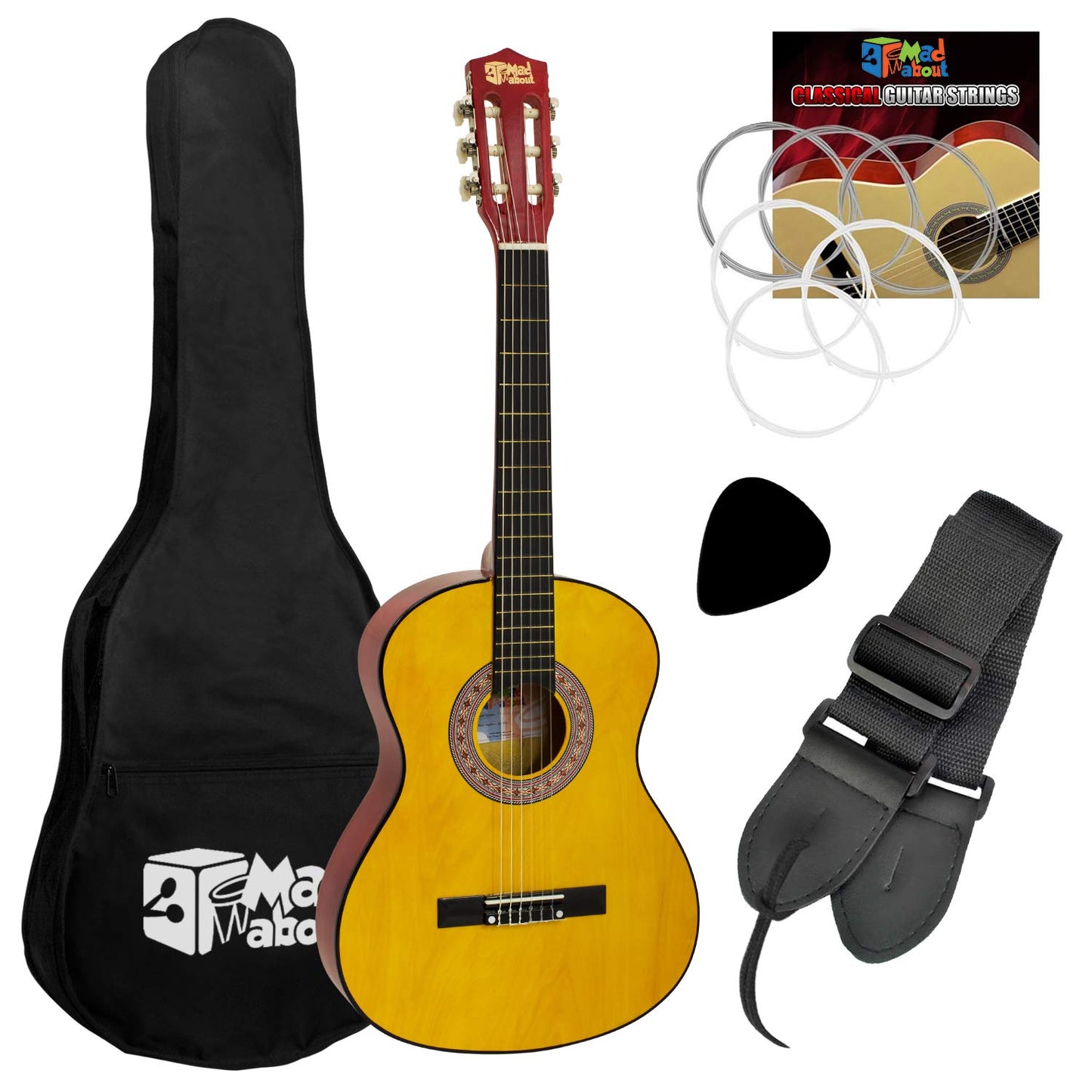 Klassische Kindergitarre, 1/4, Single
