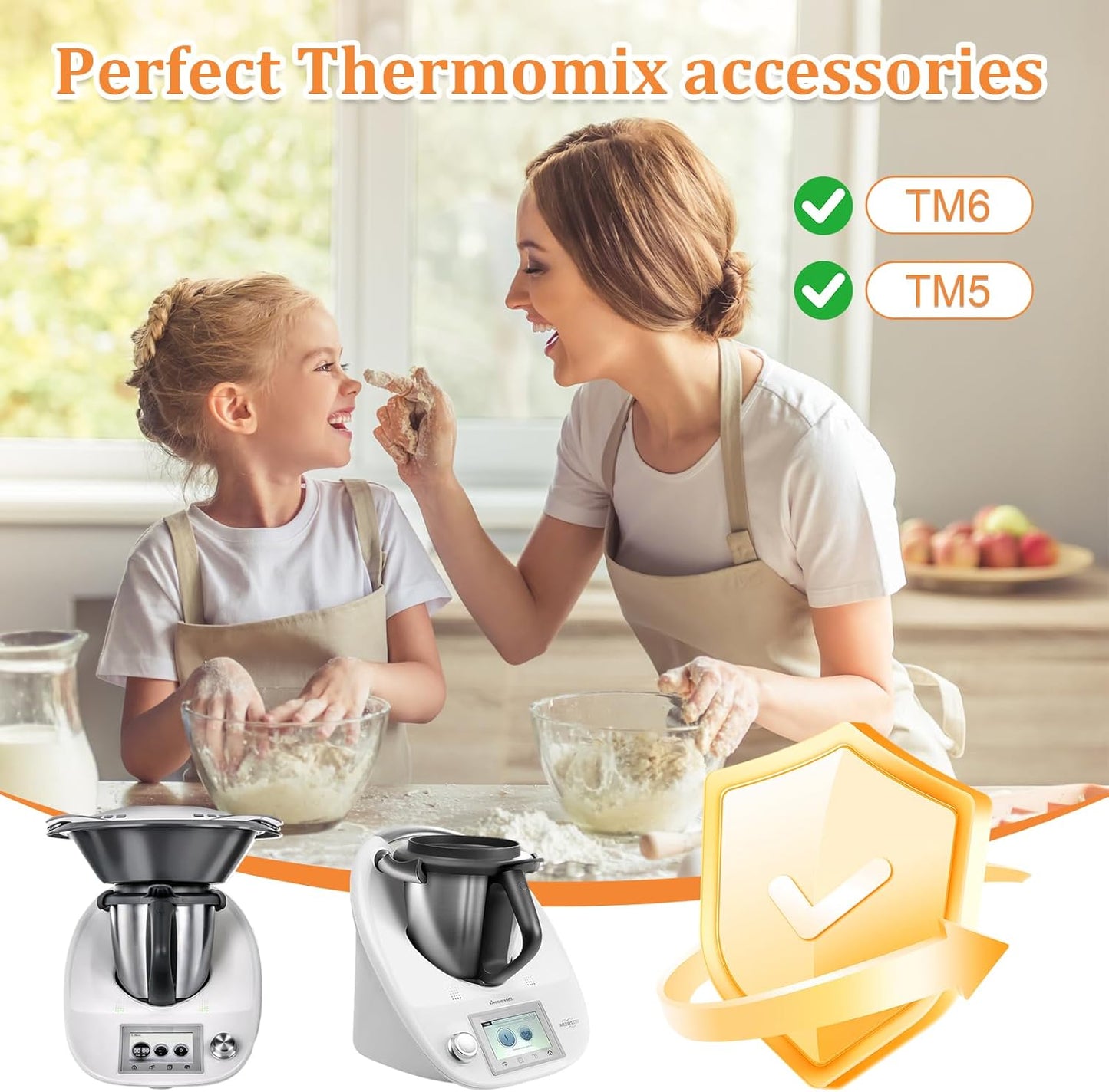Teigmesser für Thermomix TM6/TM5