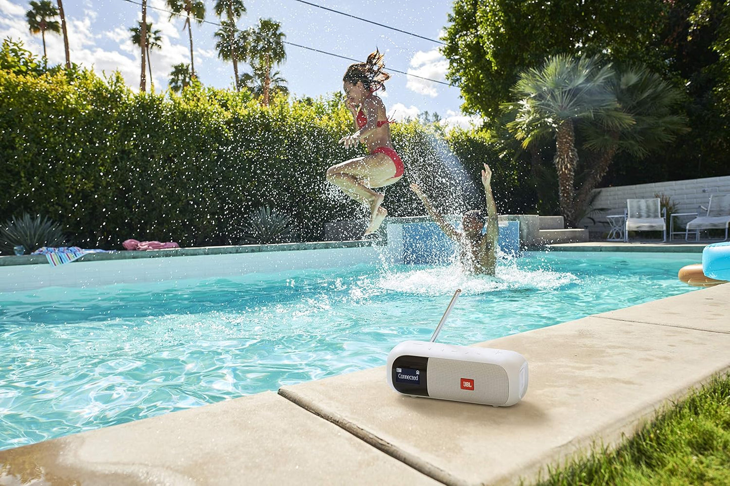 Tuner 2 - Tragbarer Bluetooth Lautsprecher, Weiss