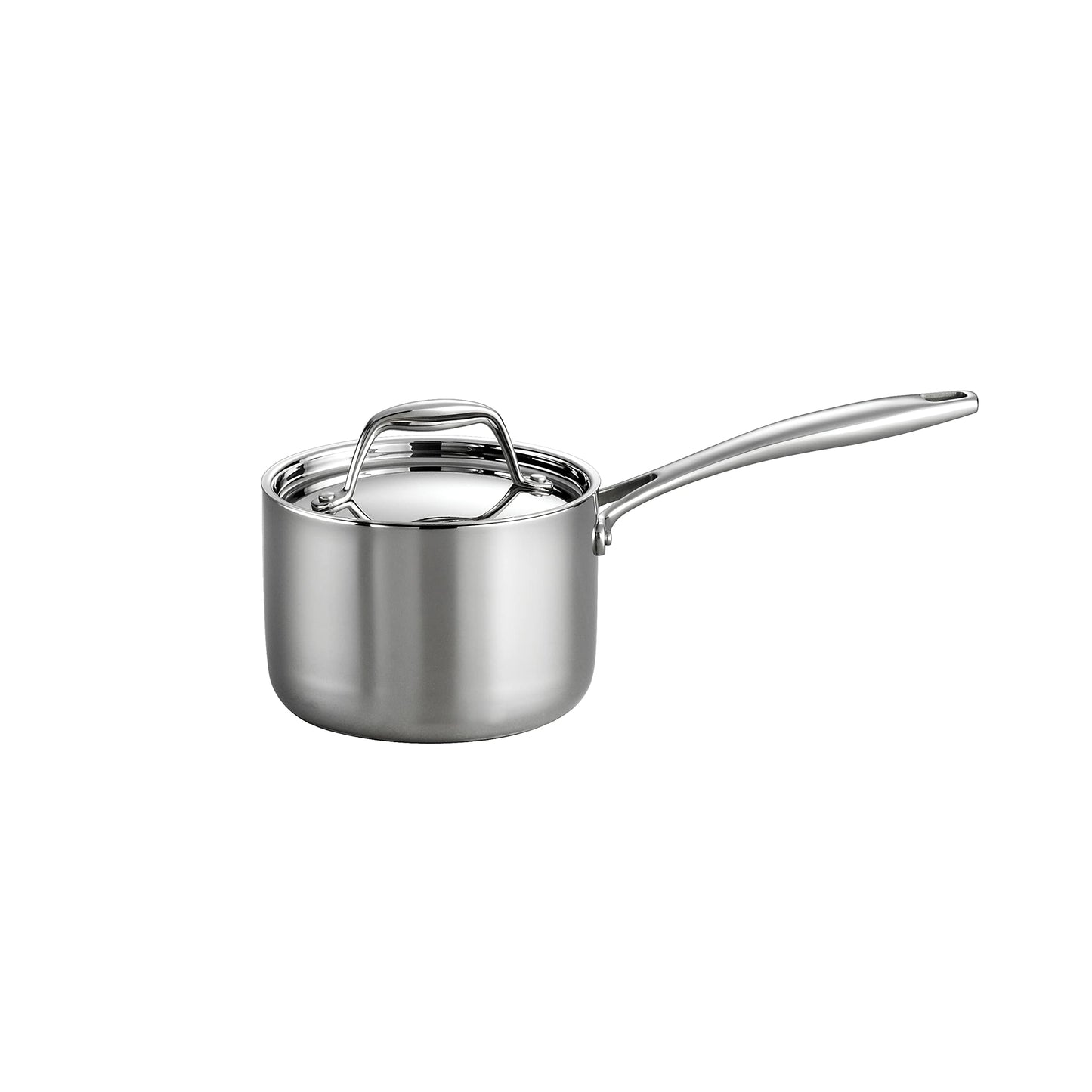 Tri-Ply Clad Edelstahl Saucenpfanne, 1.5-Quart Stieltopf Kochgeschirr