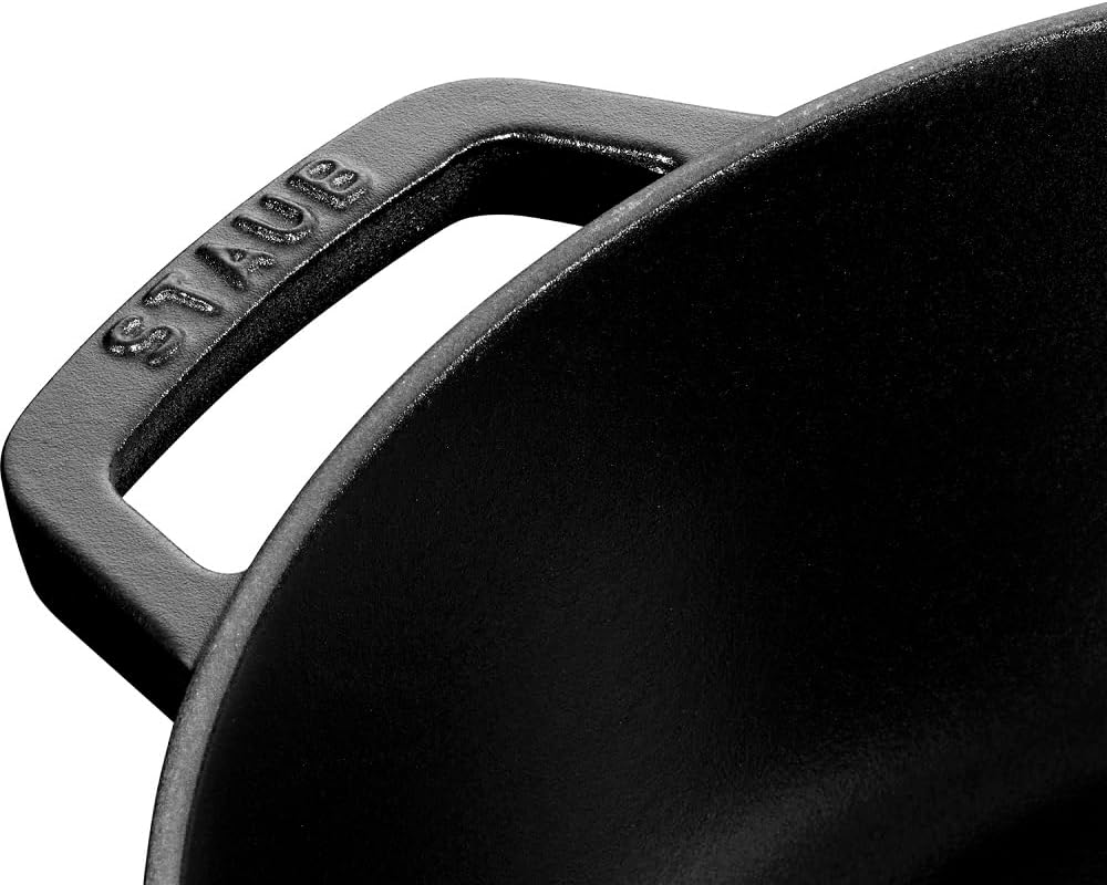Bräter mit Chistera Drop-Structure, Schwarz 24 cm