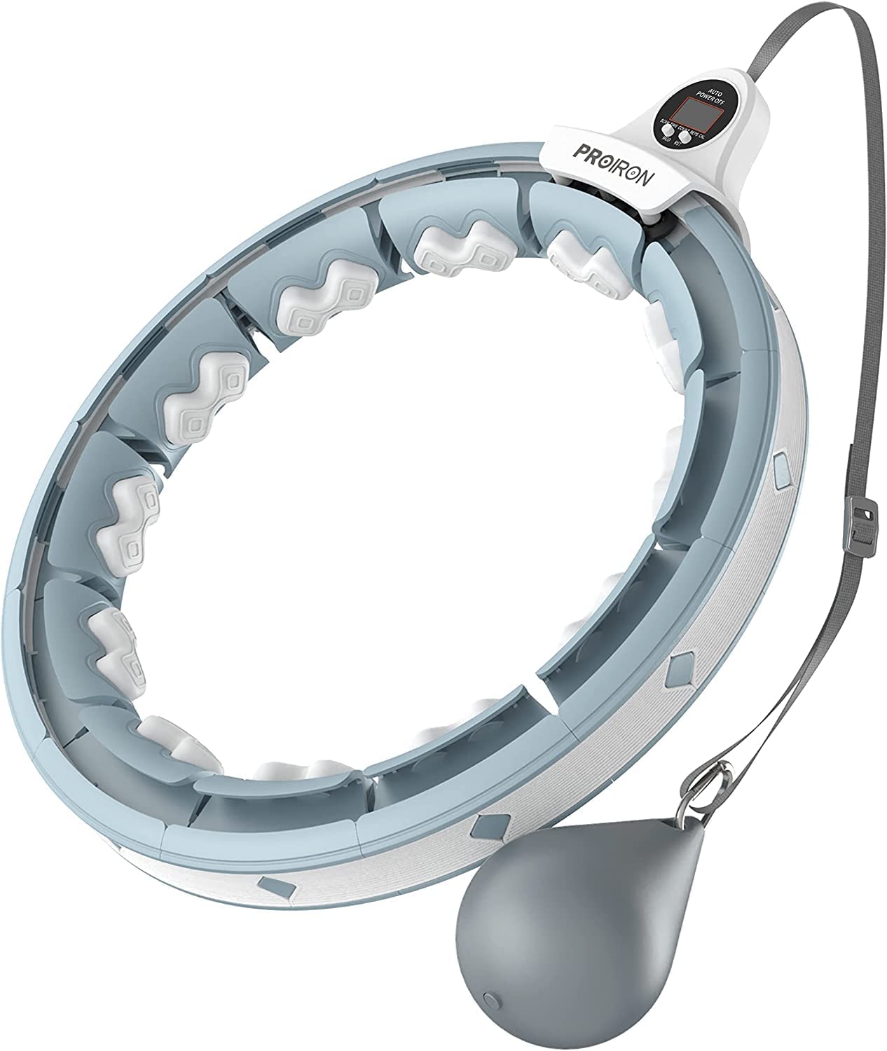 Hula-Hoop-Reifen mit einstellbarem Gewicht, #(Smart-Blau)