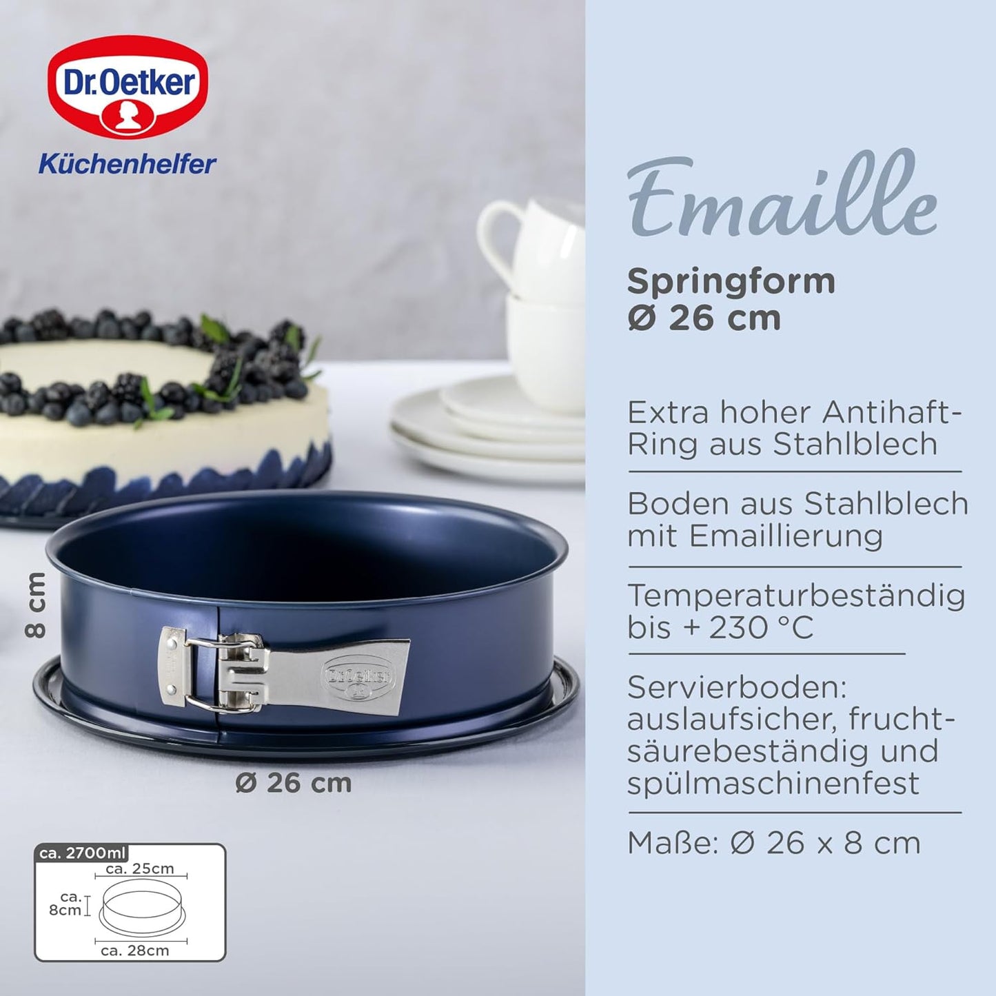 Springform Back-Liebe, Ø 26 cm Springform