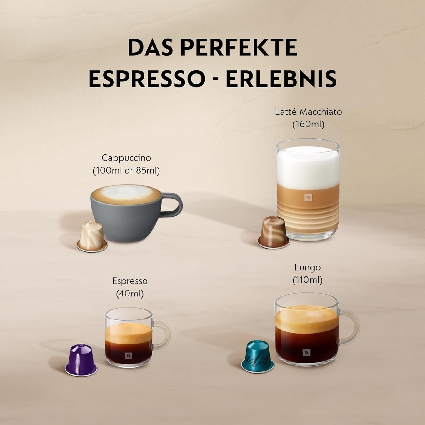 Kaffeekapselmaschine Citiz&Milk, Silber Citiz & Milk