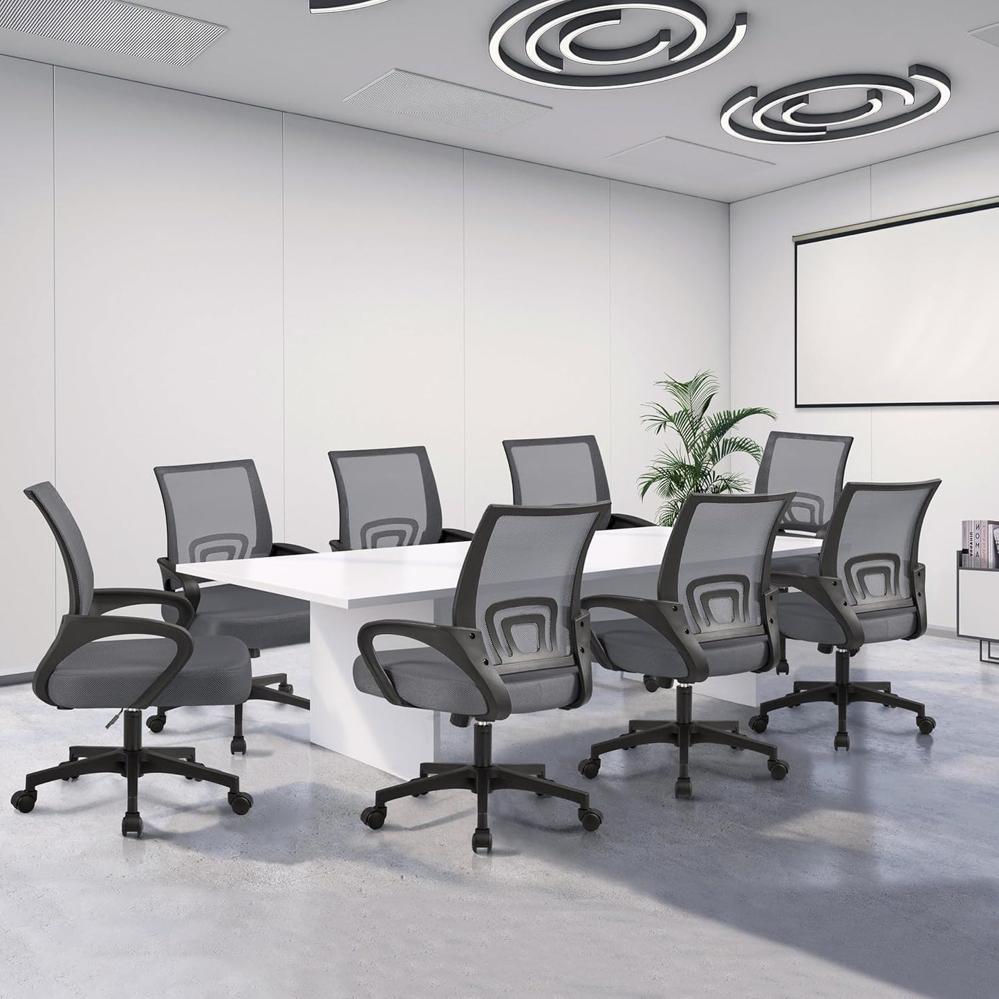 Ergonomischer Schreibtischstuhl, Dunkelgrau