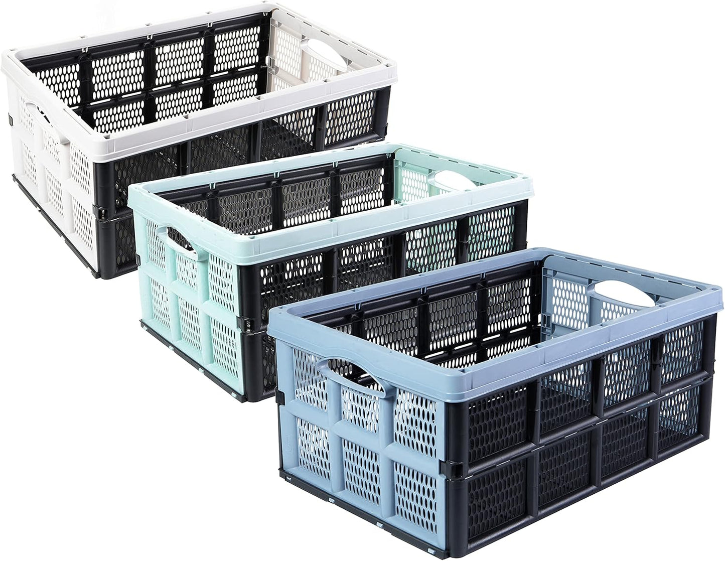 Faltbares 3er Klappboxen-Set mit 32 L