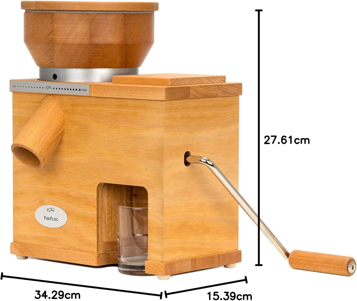 FidiFloc Medium Kombigerät Getreidemühle & Handflocker