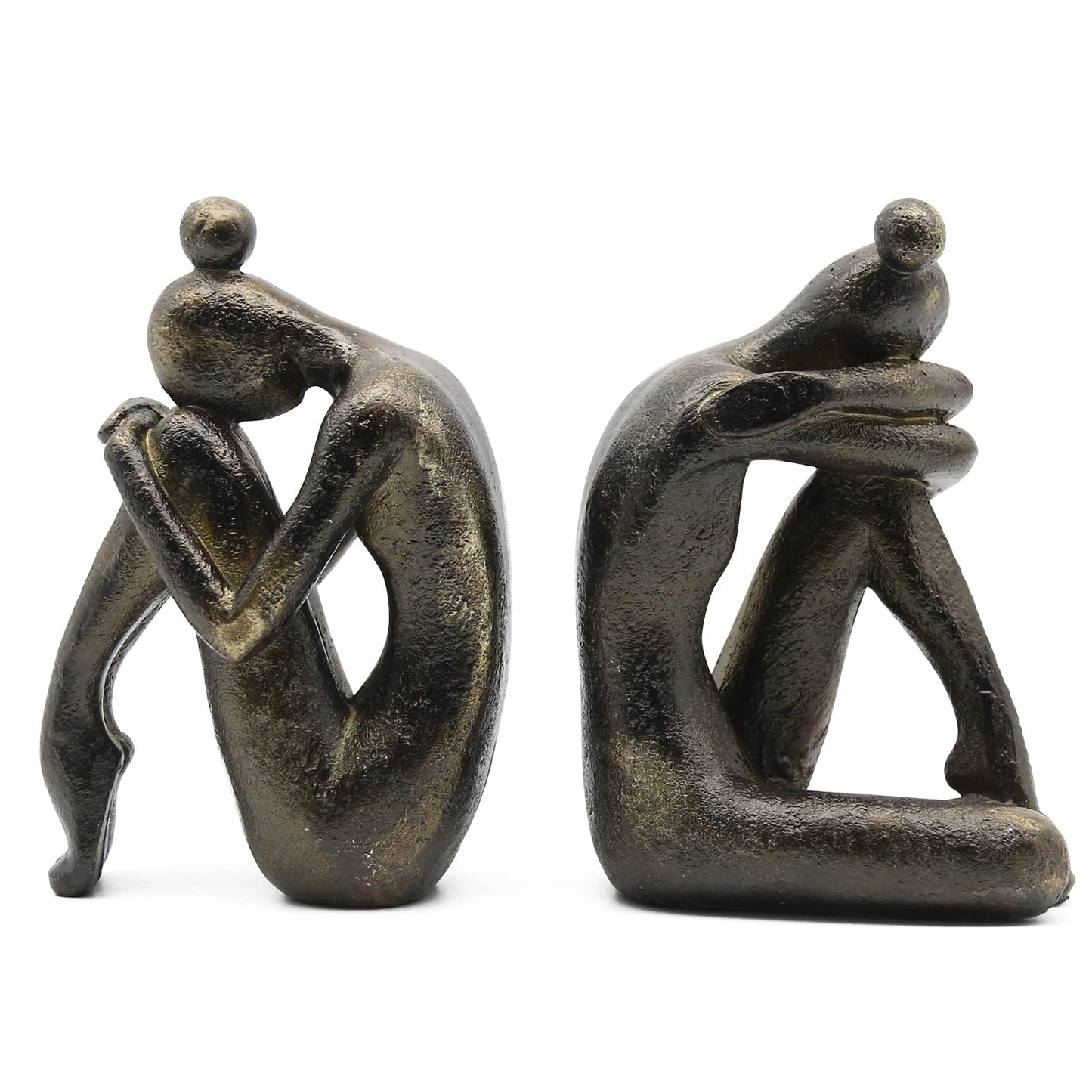 Dekorative Buchstützen, Bronze