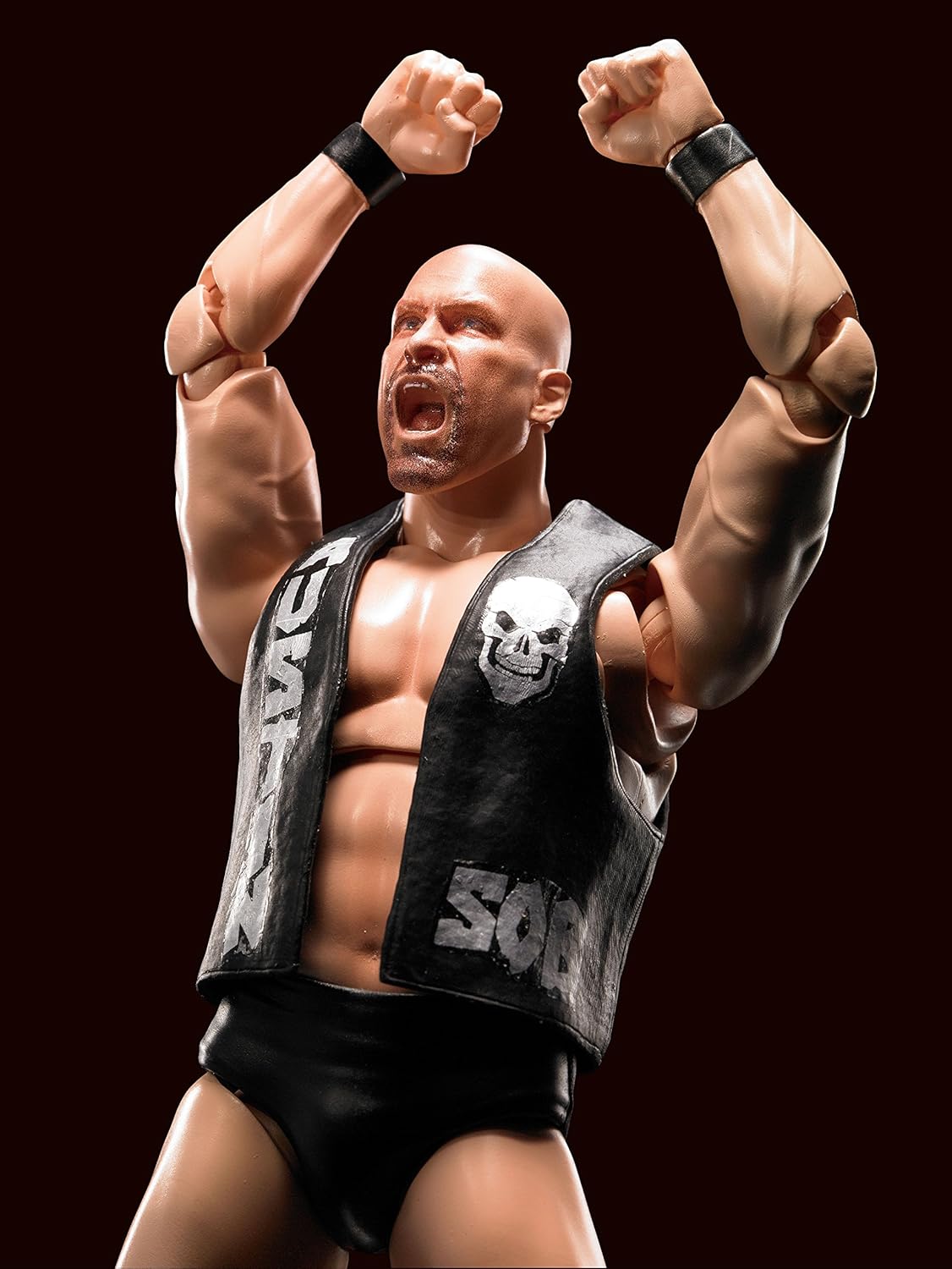 WWE Stone Cold SHFiguarts Figur - Steve Austin