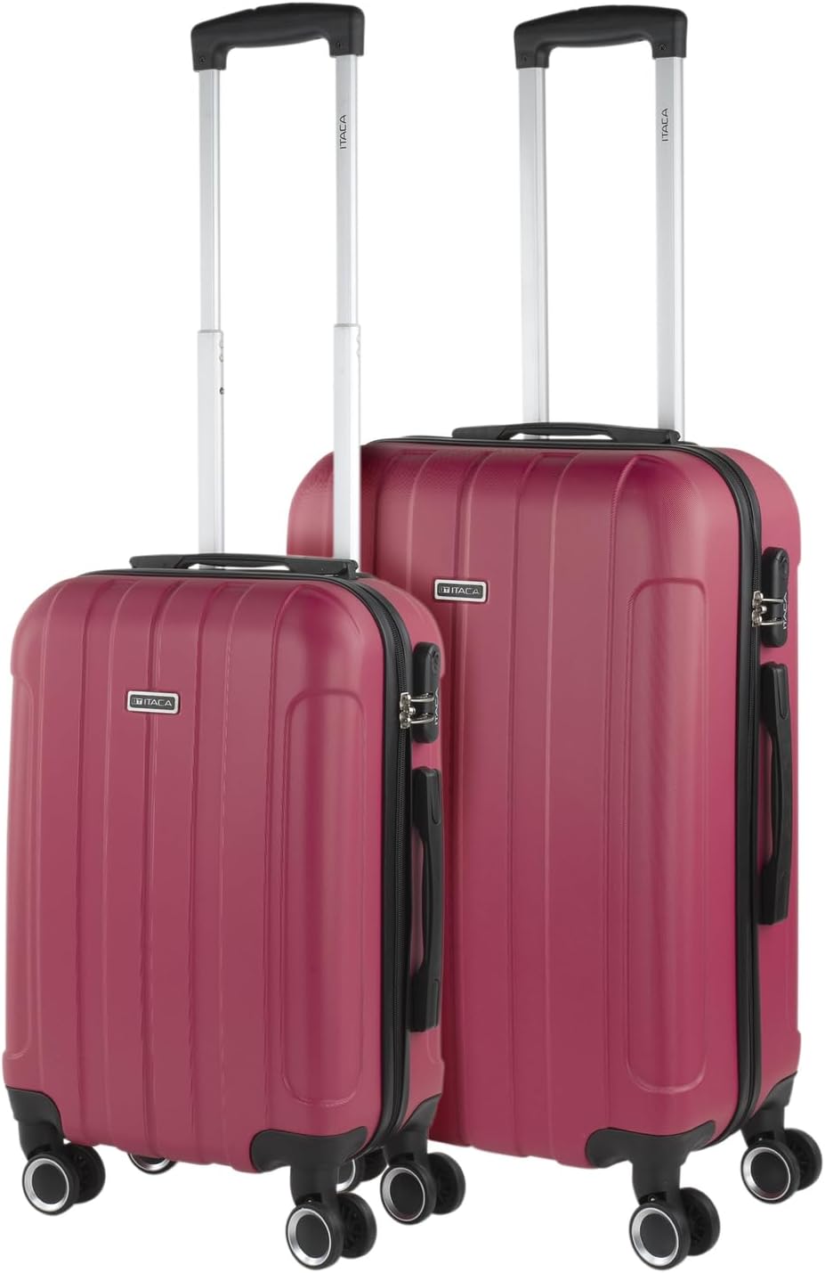 2-teiliges Reisekoffer-Set, Erdbeere S + M