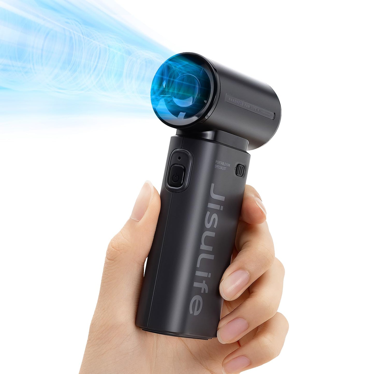 Tragbarer Handventilator, 5000mAh Schwarz