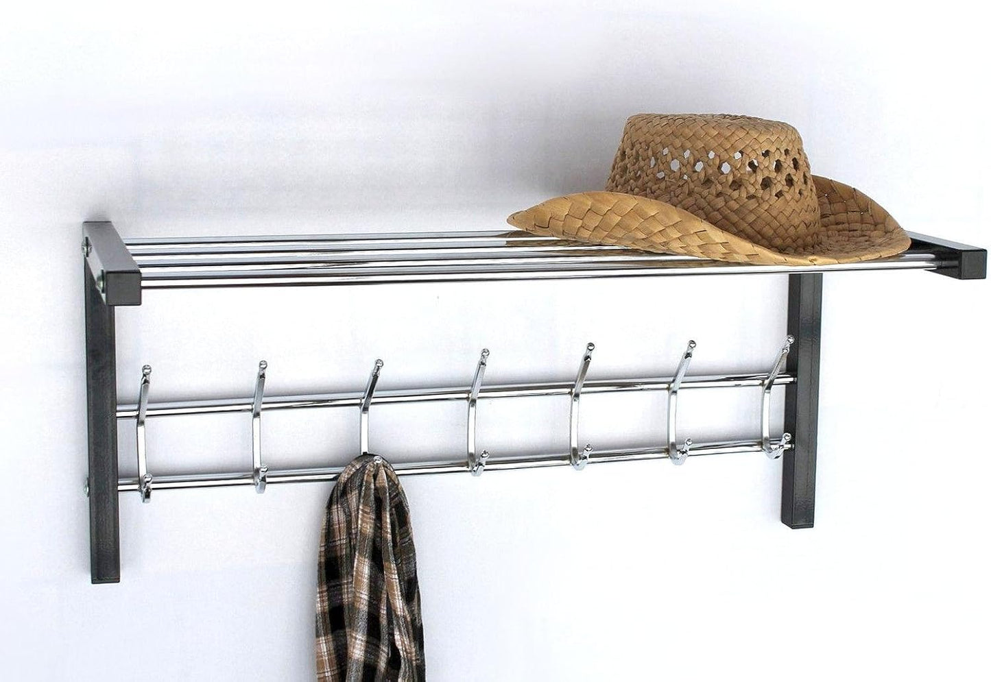 Wandgarderobe mit Hutablage