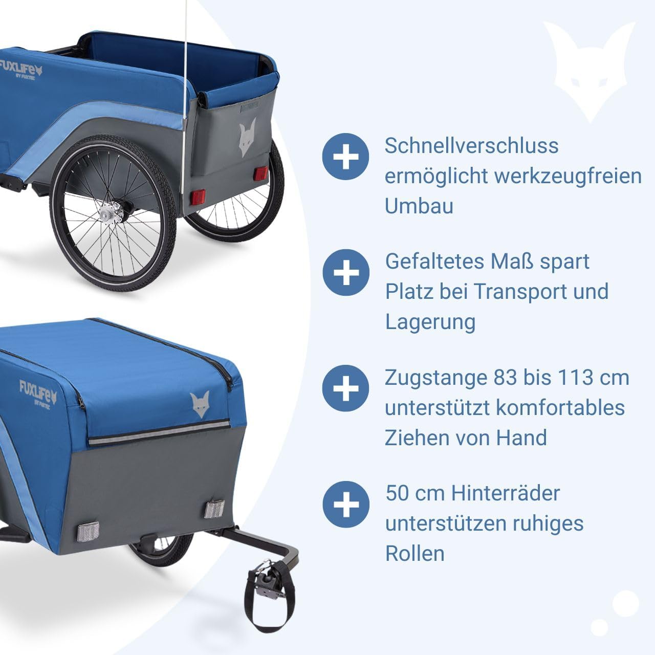 Faltbarer Fahrradanhänger FX-LA120