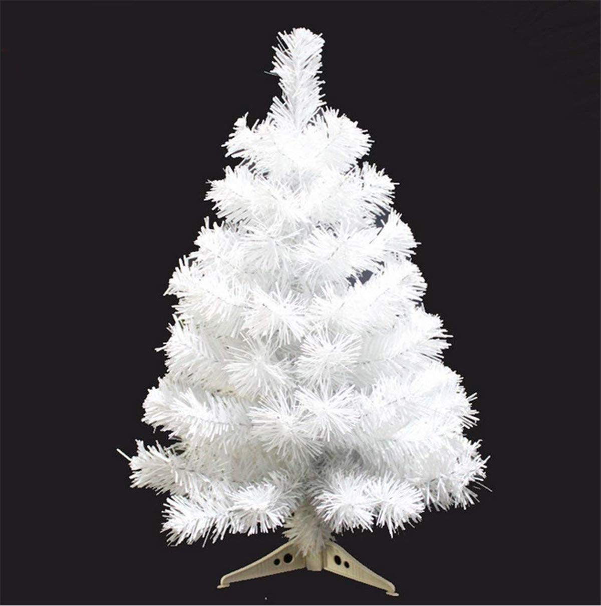 Künstlicher Weihnachtsbaum mit Ständer, Weiss