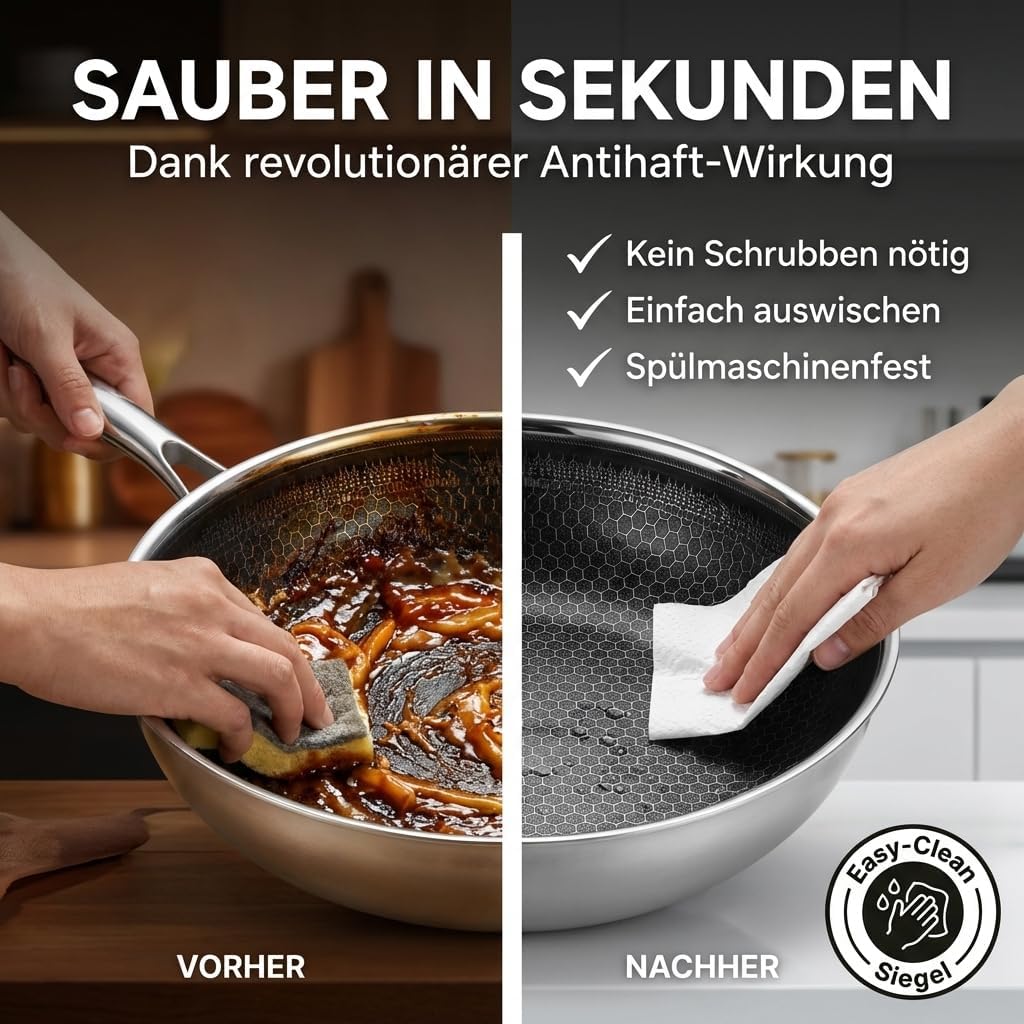 Wokpfanne 28 cm, Black I 28cm
