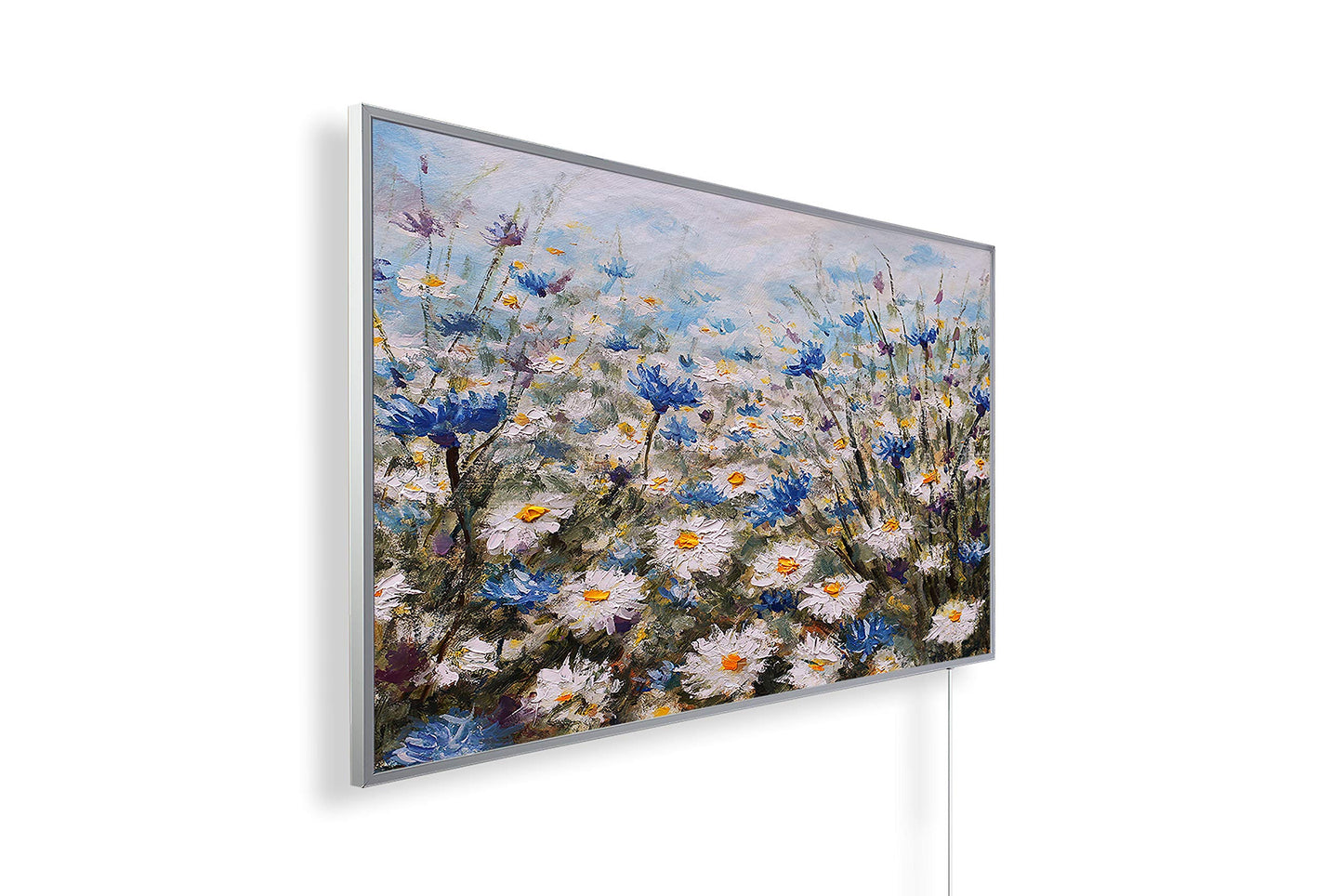 Infrarotheizung mit Bild Butterblumenfeld, 600 Watt Motiv: 184. Butterblumenfeld