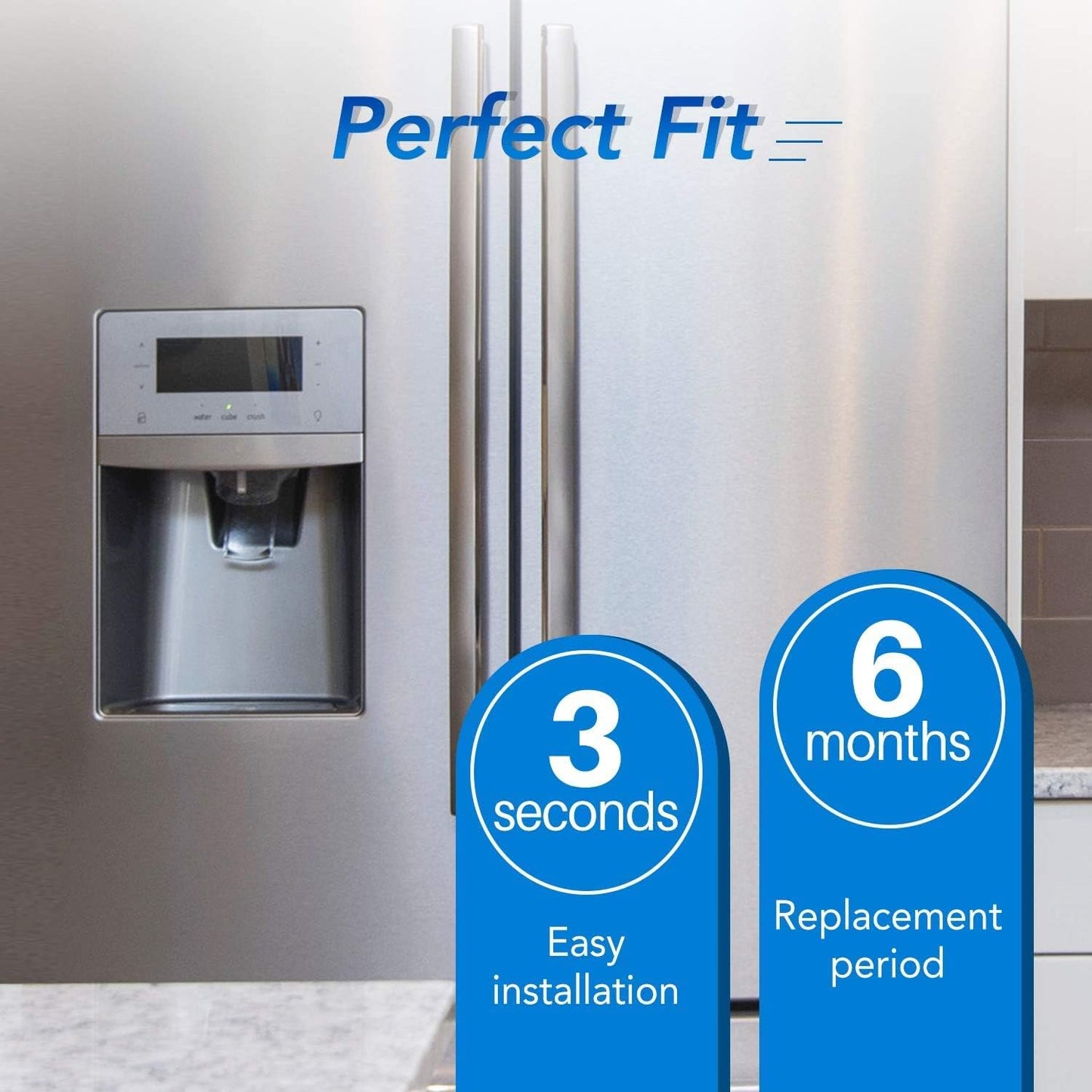 3er-Pack Wasserfilter für Samsung & Kenmore Kühlschränke
