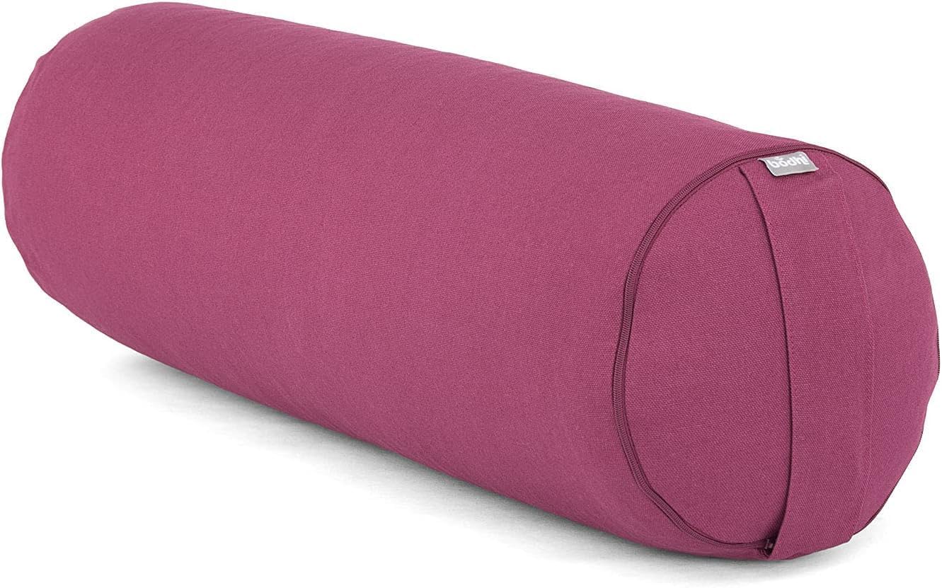 Yogarolle mit waschbarem Bezug, aubergine