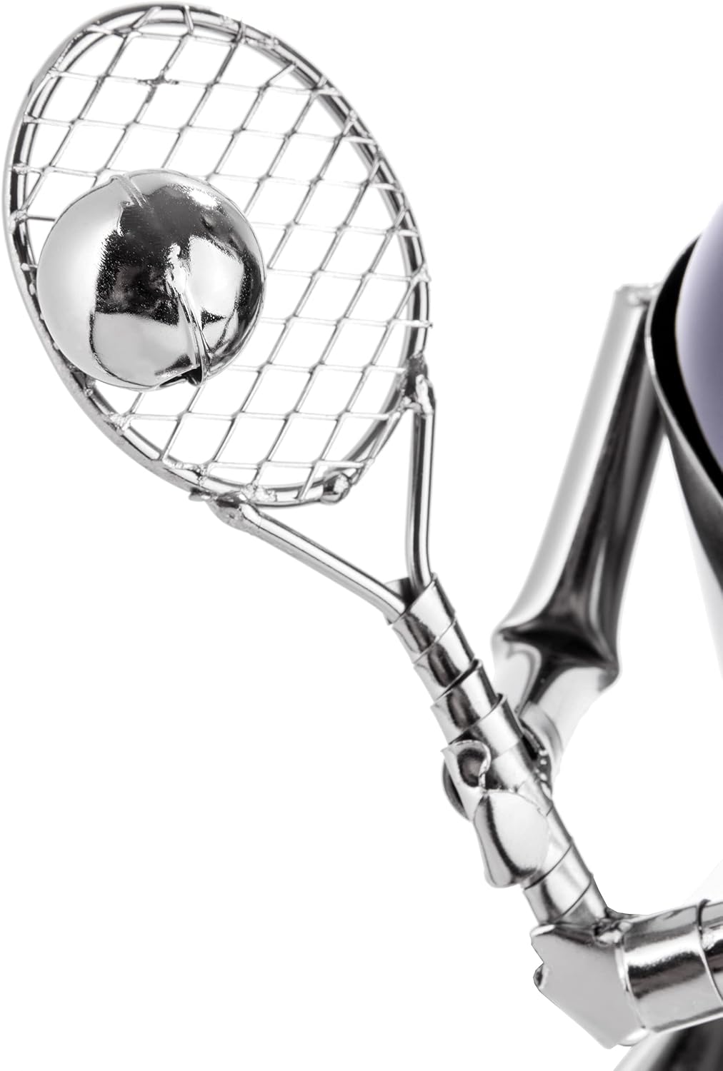 Weinflaschenhalter Tennisspielerin