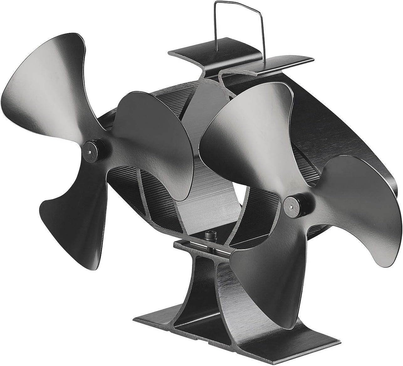 Stromloser Kaminofen-Doppel-Ventilator