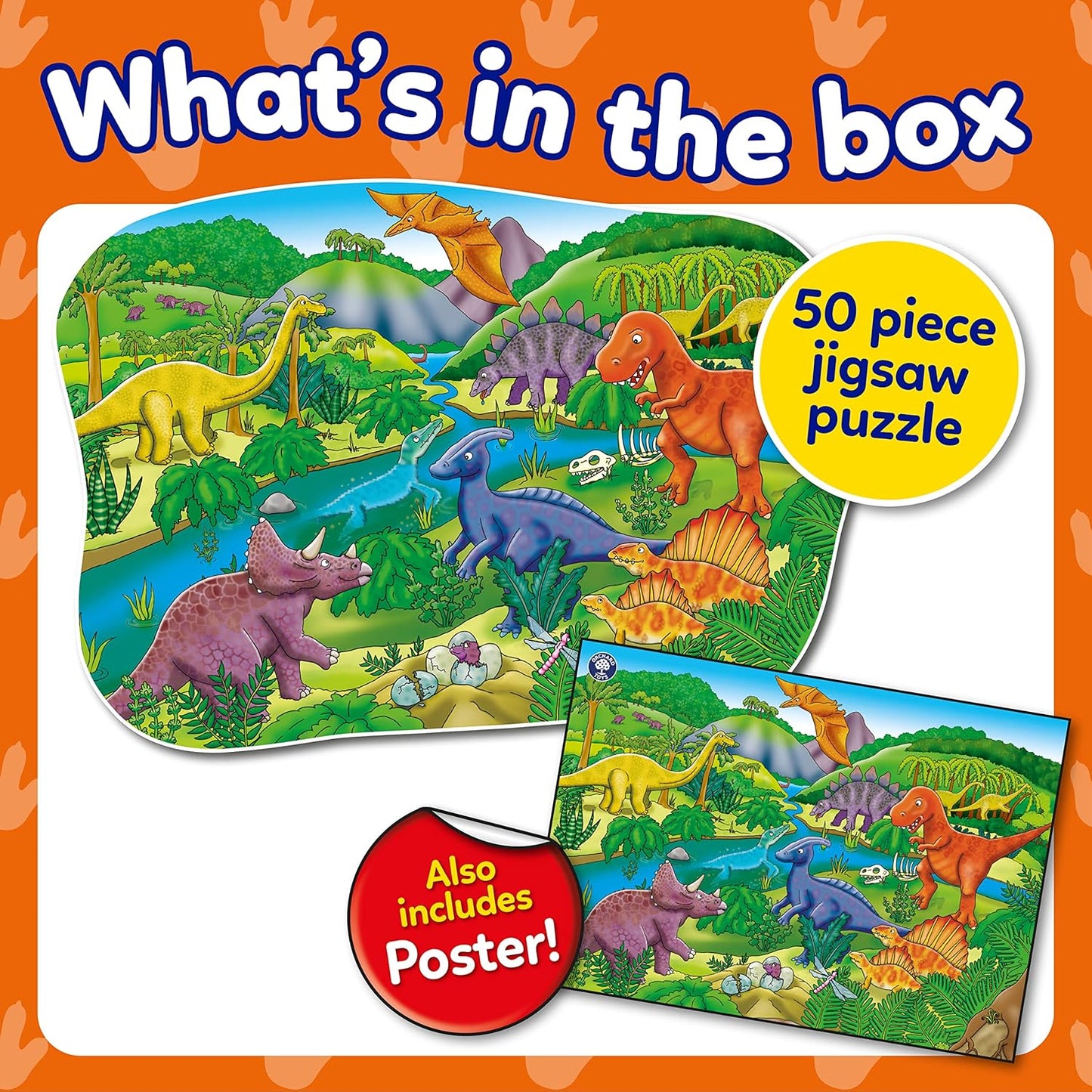 Dinosaurier-Puzzel
