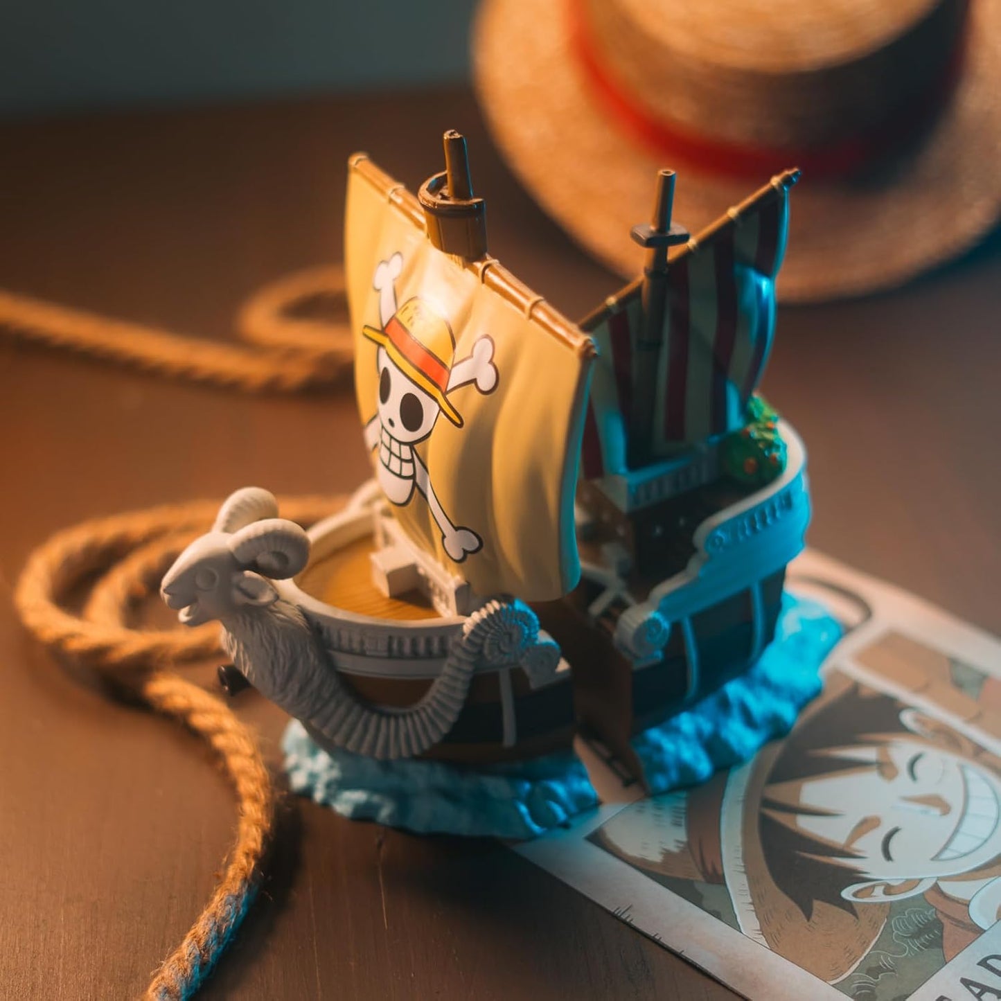 Buchstütze One Piece Schiff