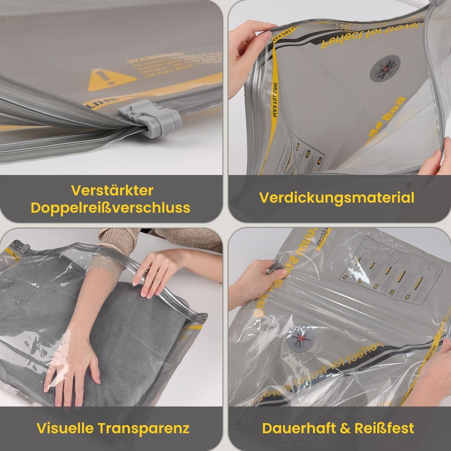 9-teiliges Vakuumbeutel-Set mit kabelloser Pumpe, 9 set