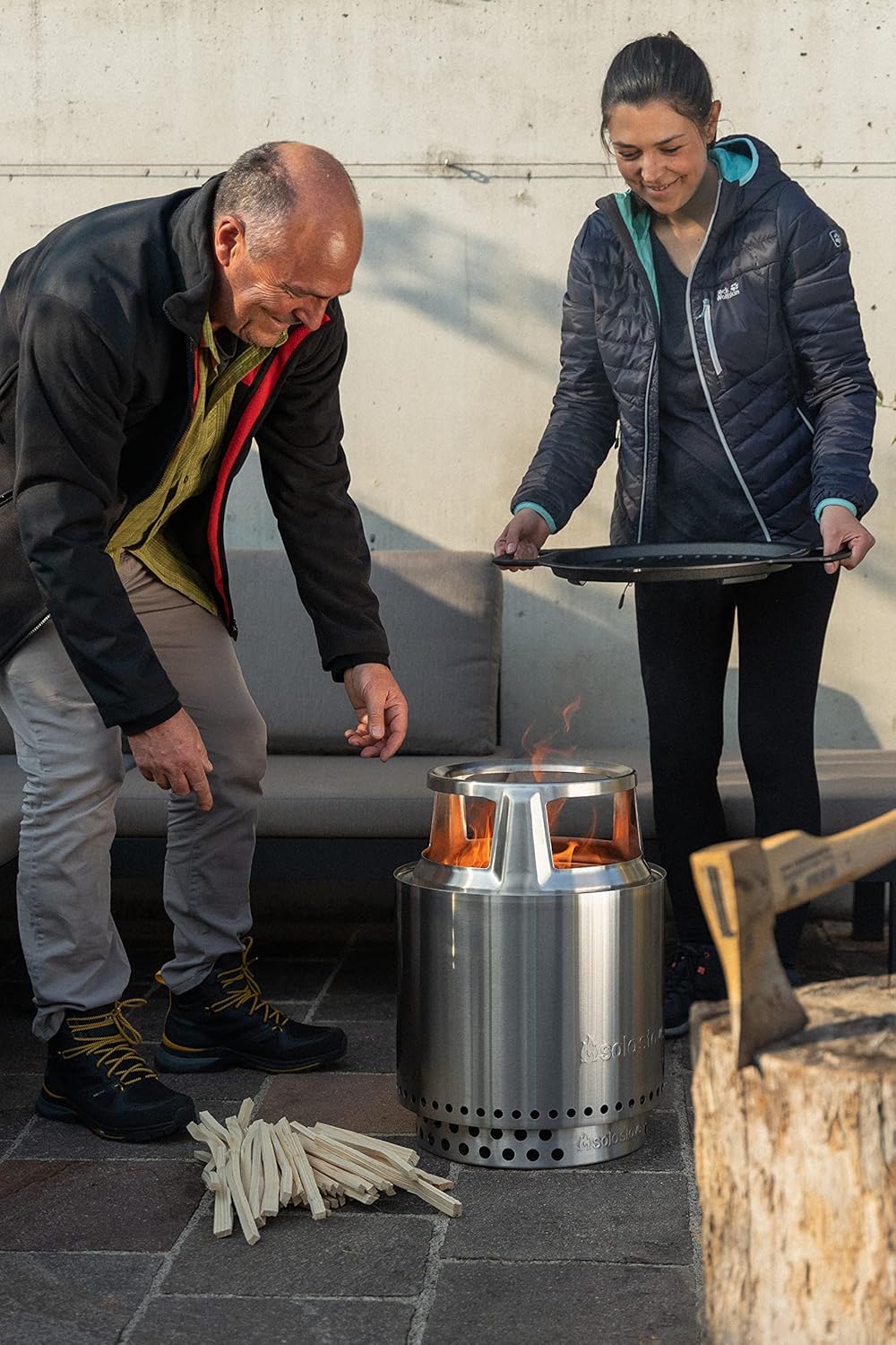 Ranger Grillrost mit Aufsatz, Grillplatte + Aufsatz, Ranger