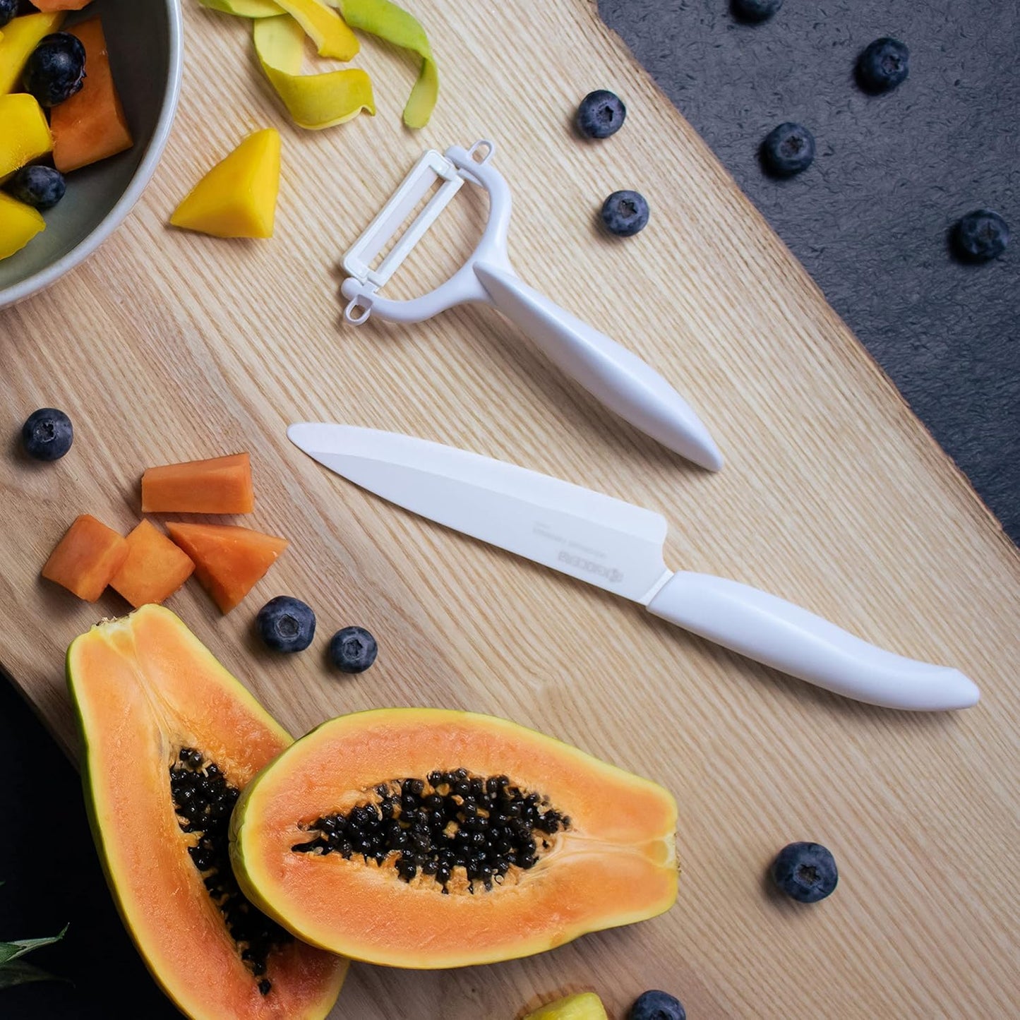 Obst- & Gemüsemesser, Weiss Allzweckmesser