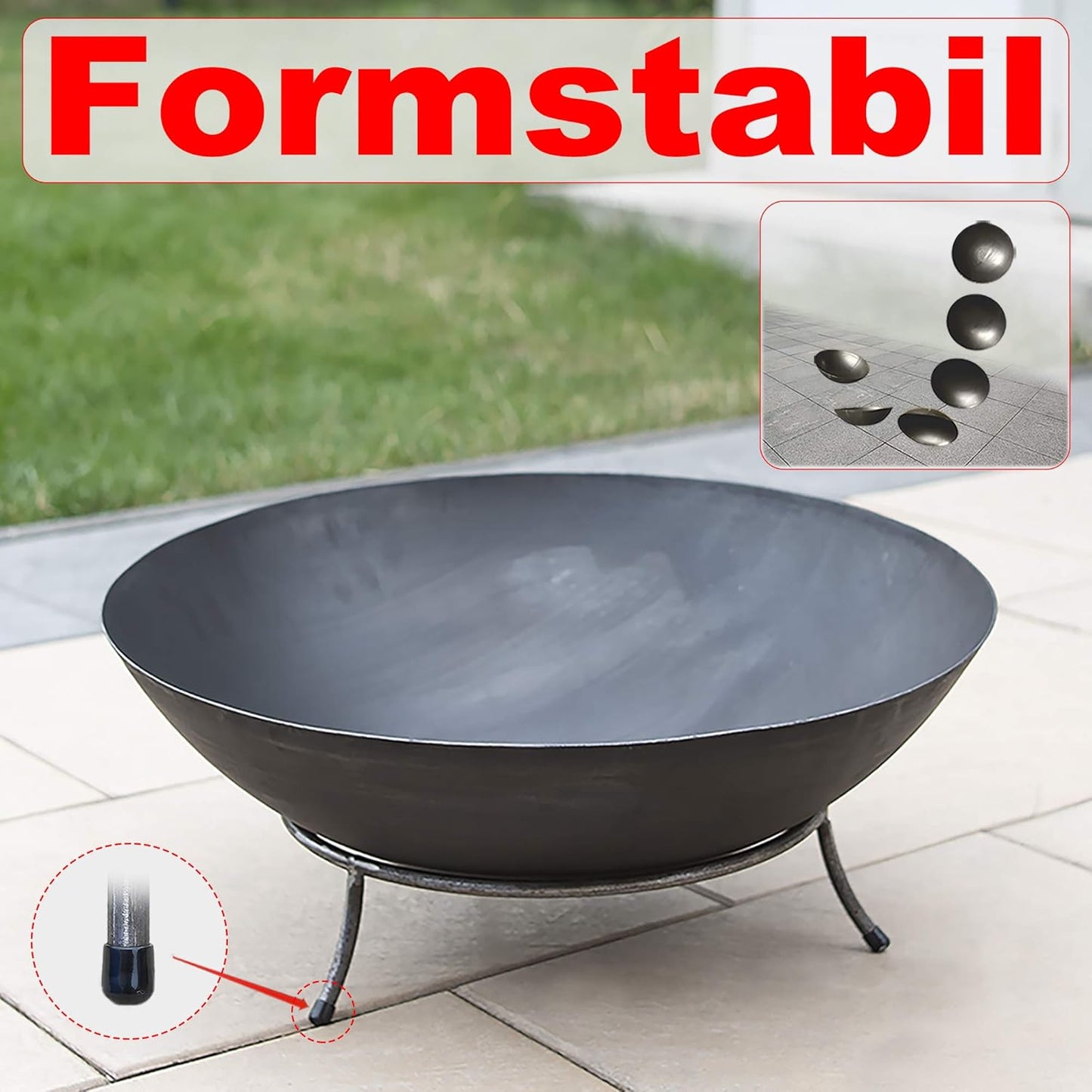 Feuerschale Marbela, Φ50cm