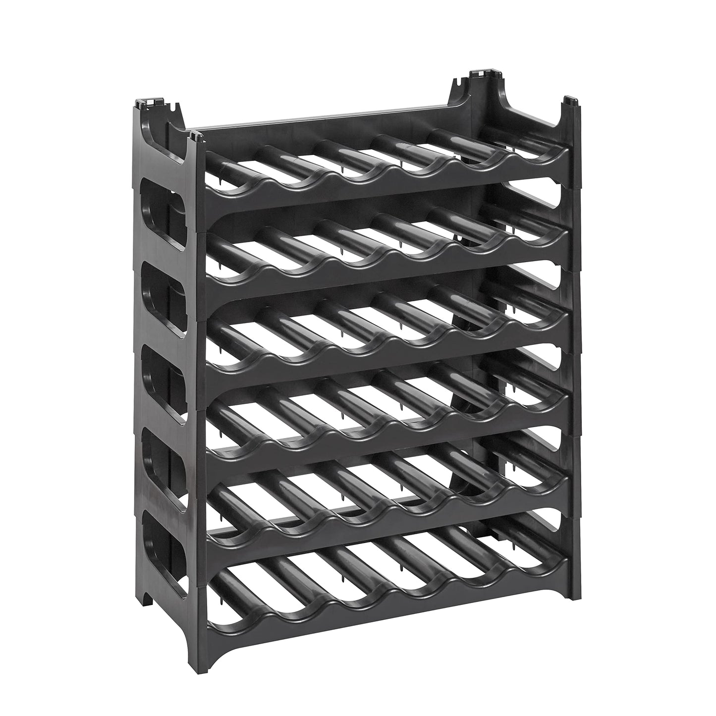 Modulares Flaschenregal, 6 Module für 36 Flaschen