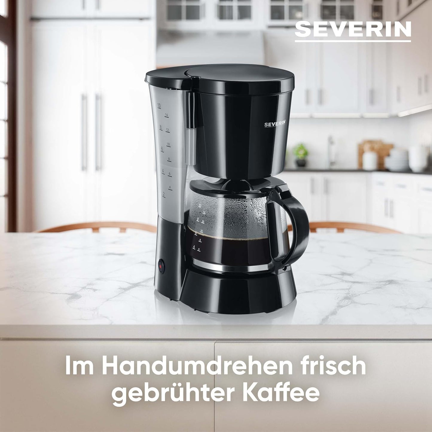 Filterkaffeemaschine KA 4479, Schwarz|Single