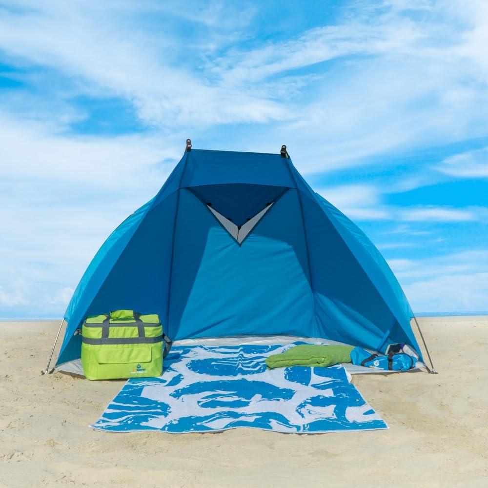 Reise-Strandmuschel mit UV-Schutz & Fenster