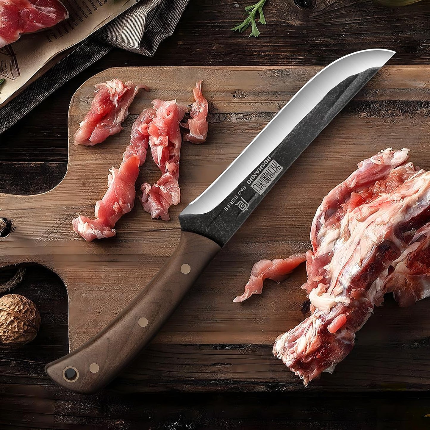 Ausbeinmesser aus Kohlenstoffstahl, 6.7 Inch Boning Knife