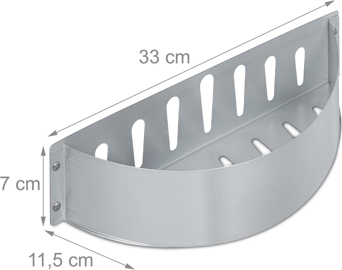Kohlekorb-Set für direktes/indirektes Grillen