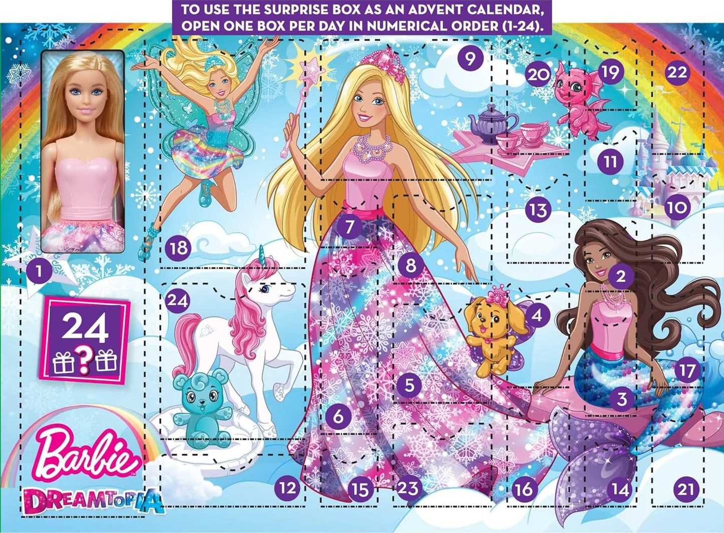 Barbie Dreamtopia HGM66, Single