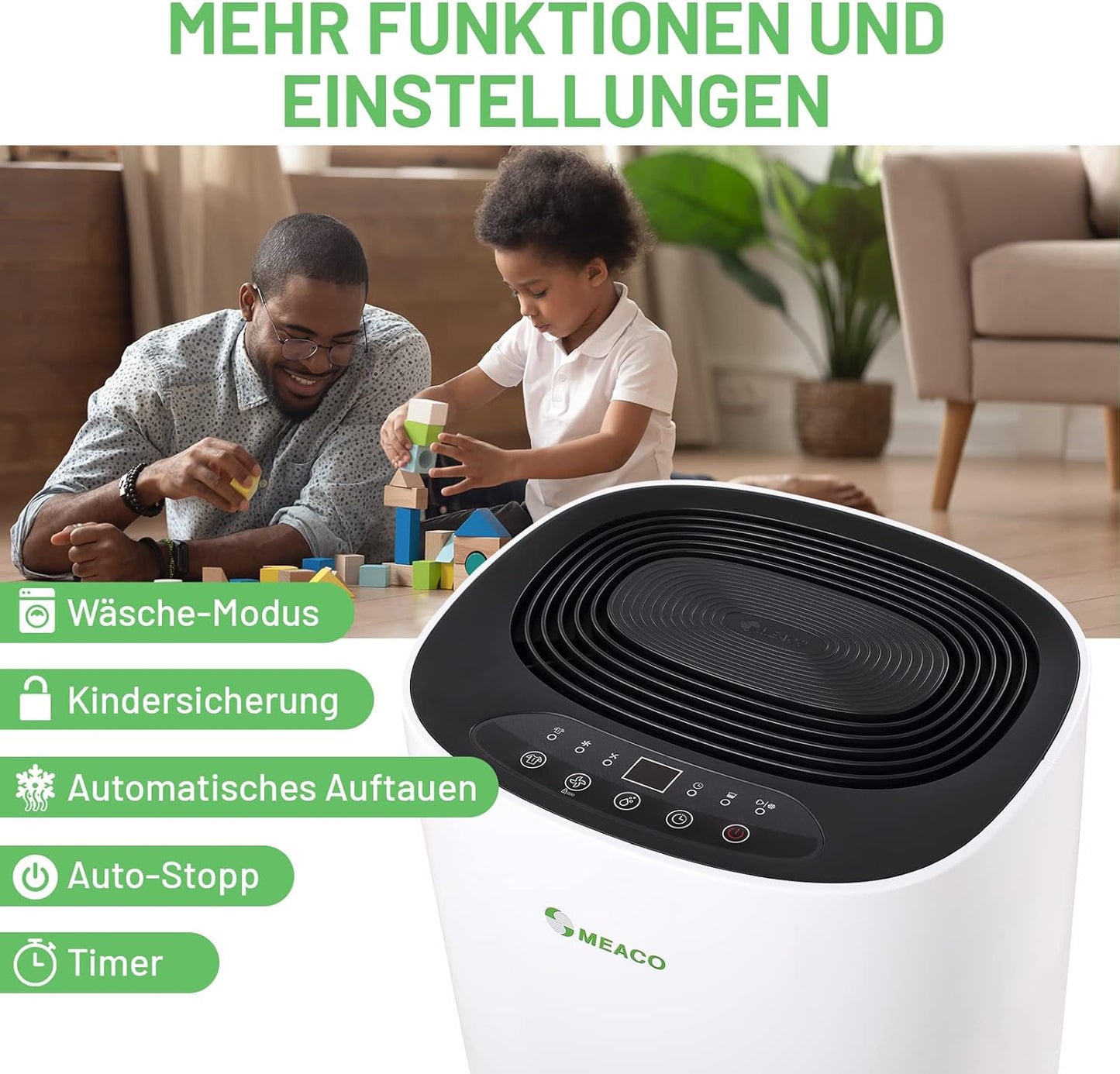 Luftentfeuchter MeacoDry ABC, Schwarz