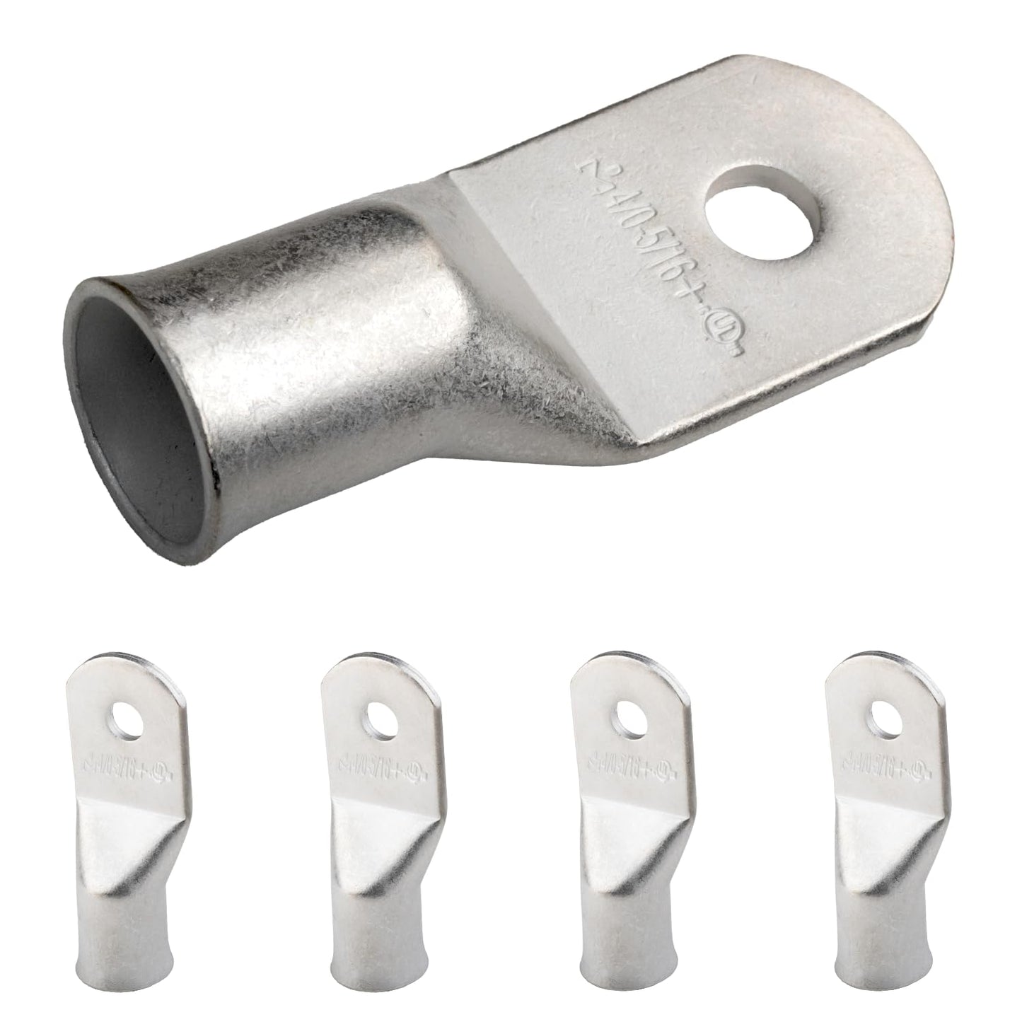 Hochleistungs-Kabelschuhe (5 Stück, 4/0 AWG XL), 4/0 AWG XL (120 mm²) - 7,9 mm (M8) ⌀ 5 Stück