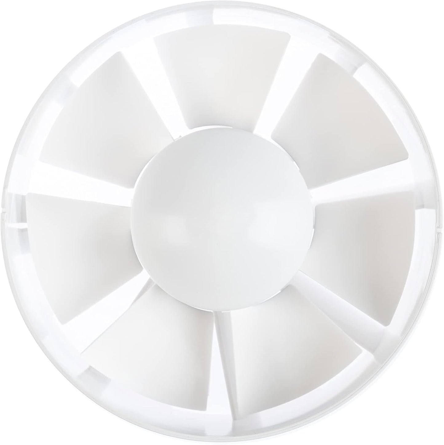 Rohrventilator, Ø 150mm Weiss Ohne Timer