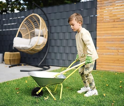 Schubkarre mit Gartenwerkzeug-Set, Schubkarre