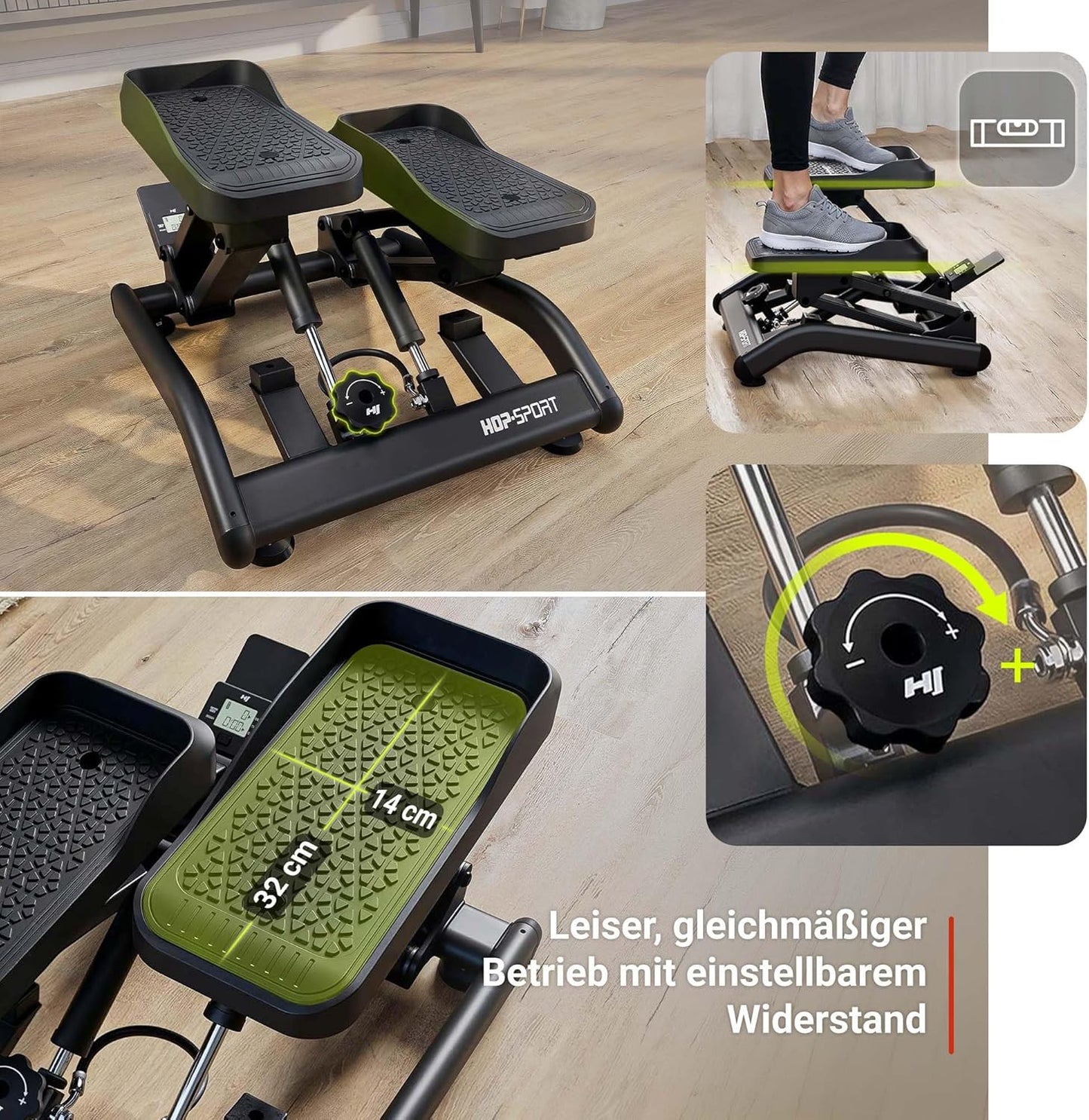 Mini-Stepper mit LCD-Display