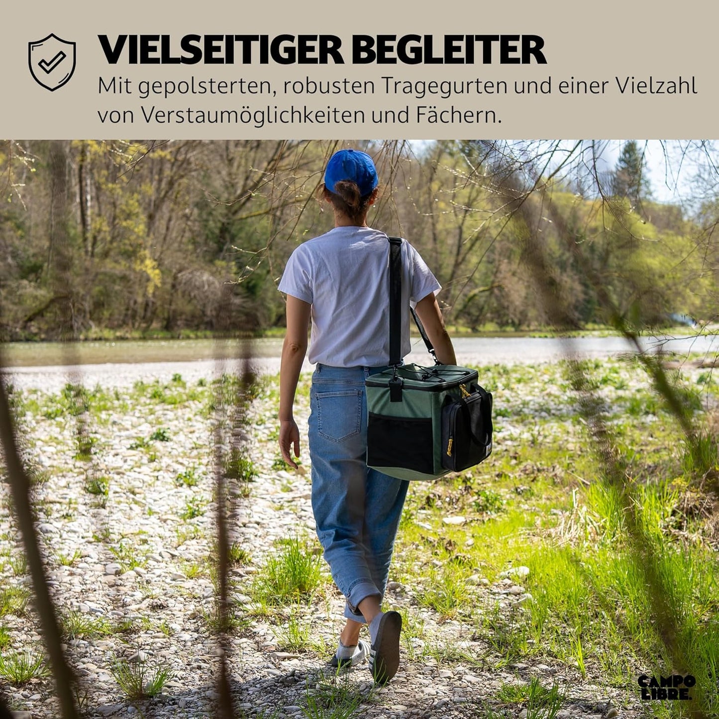 Kühltasche Hulk, 30l - Black Rose