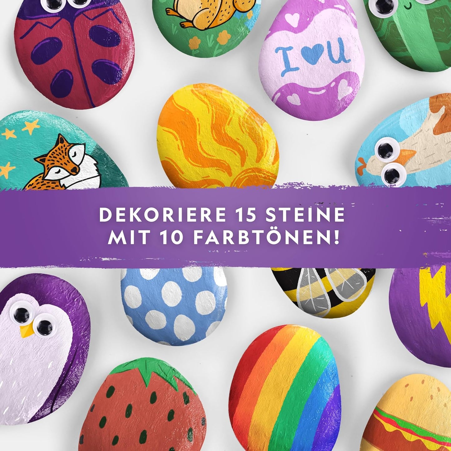 Steine Bemalen Set