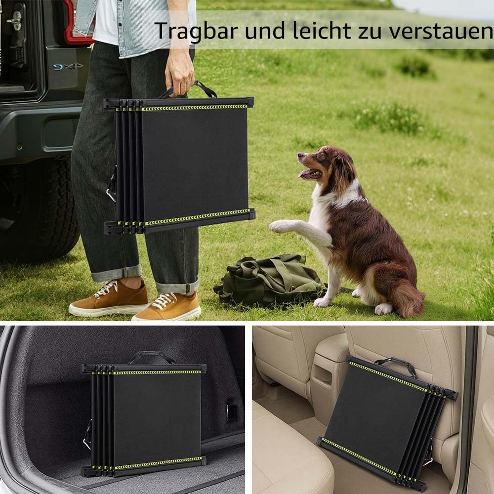 Extra Lange Hunderampe, bis 70 kg, 190 cm