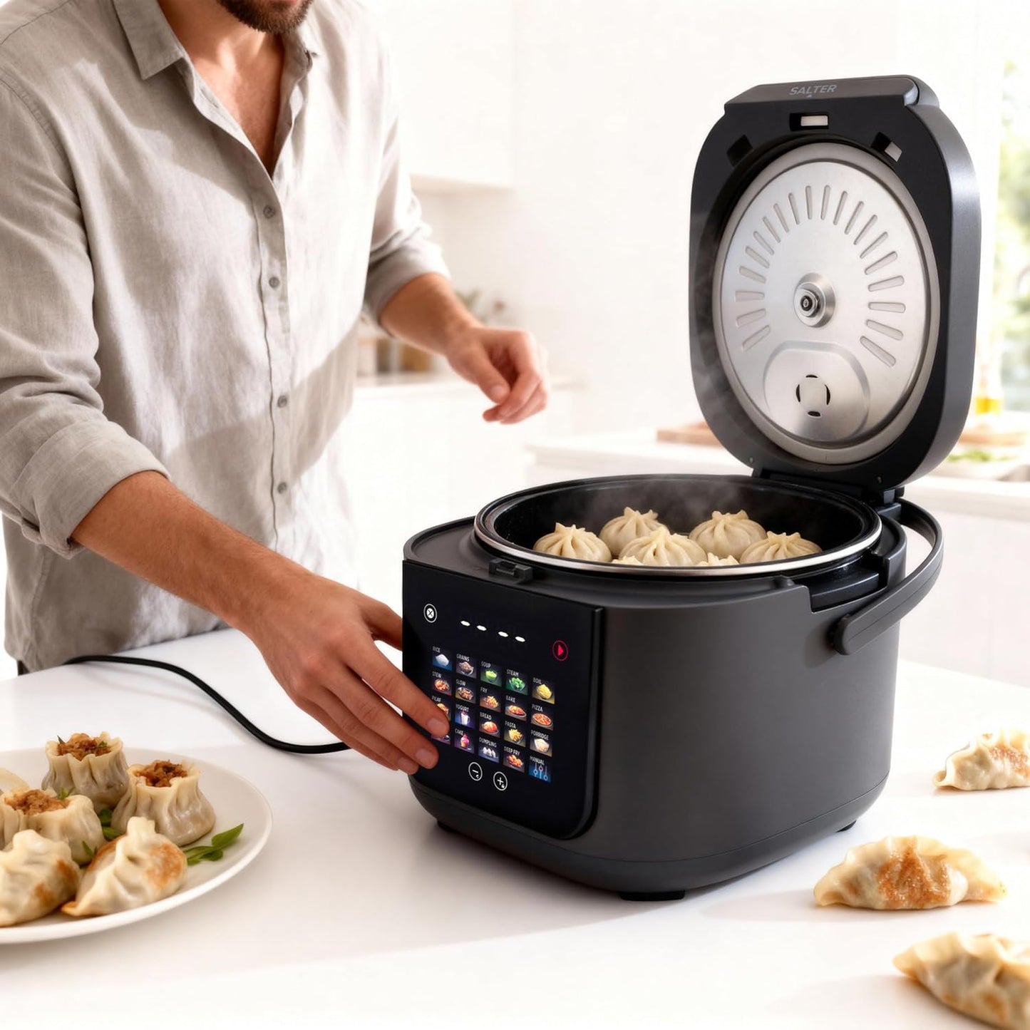 Multikocher mit 20 Programmen und Timer